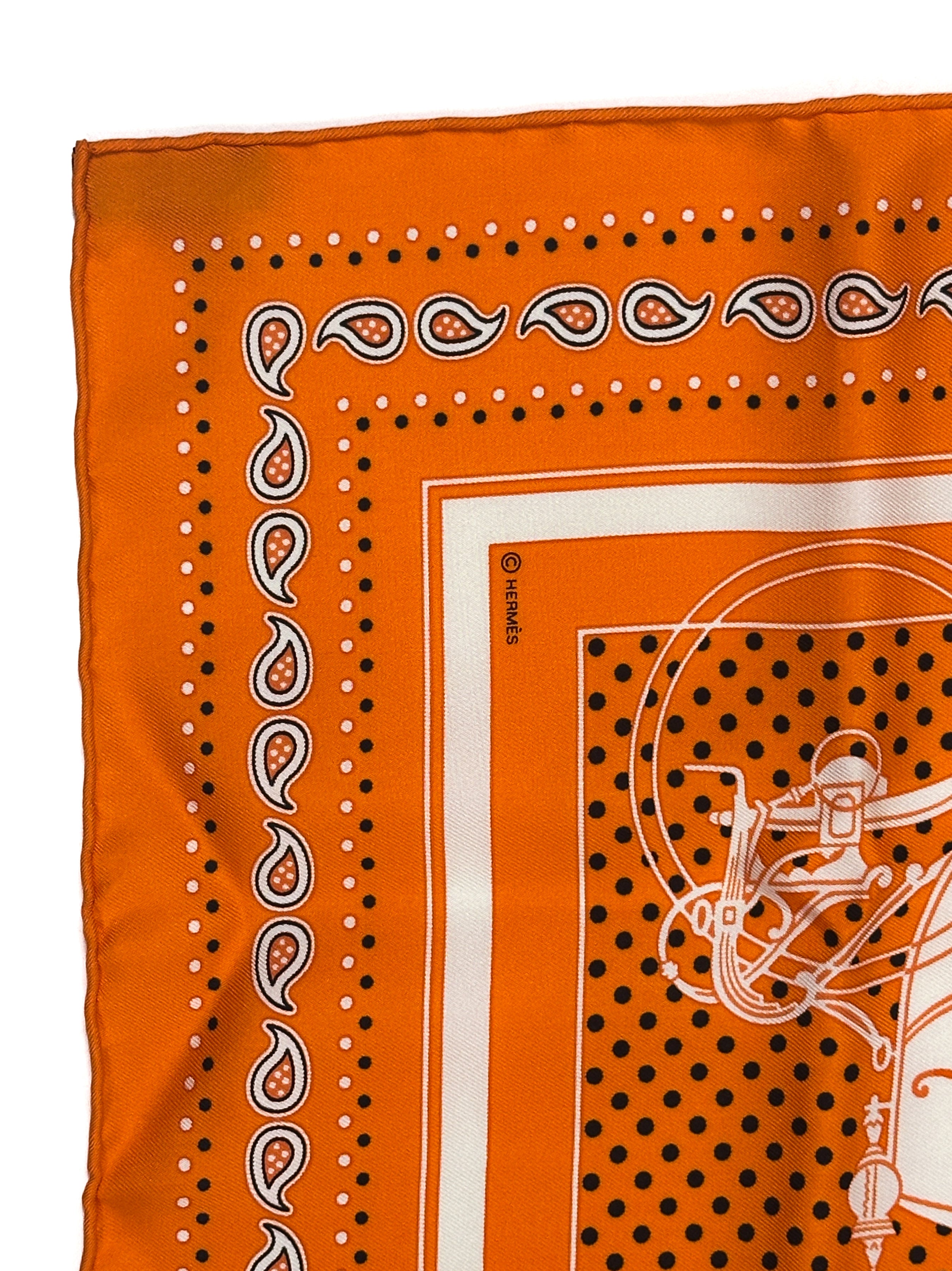 Hermès Ex-Libris Bandana 55