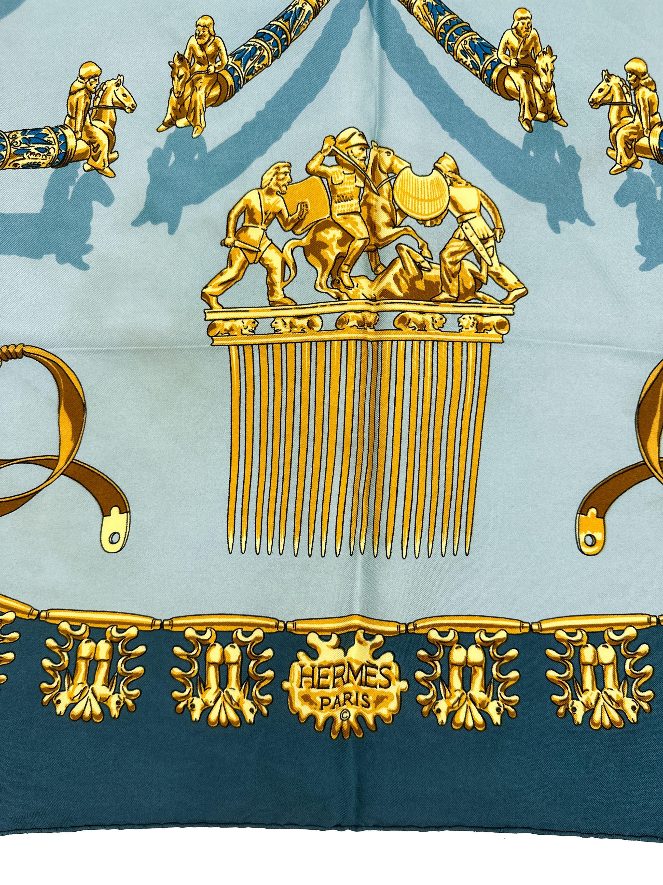 Hermès Les Cavaliers d'Or 90