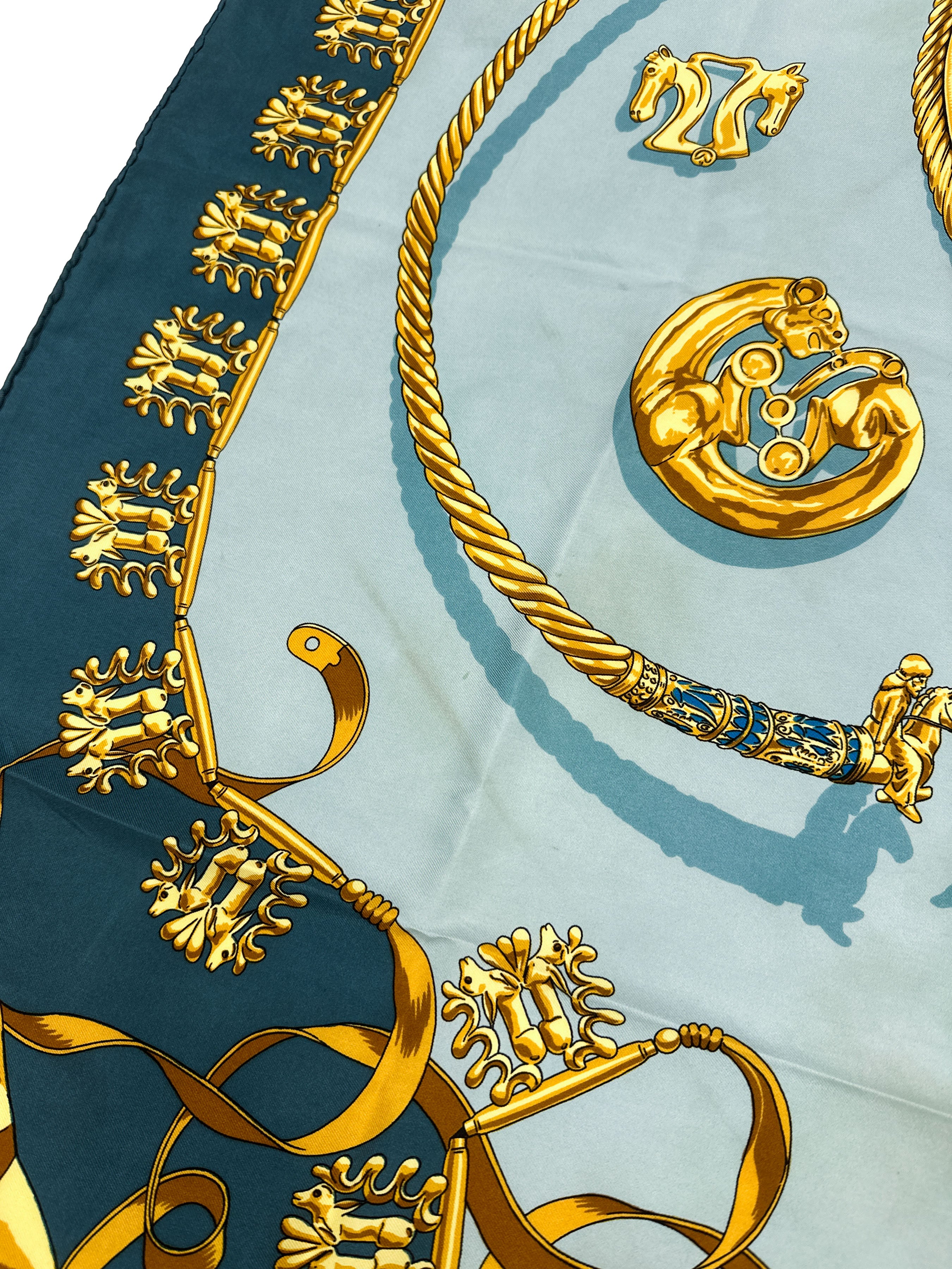 Hermès Les Cavaliers d'Or 90