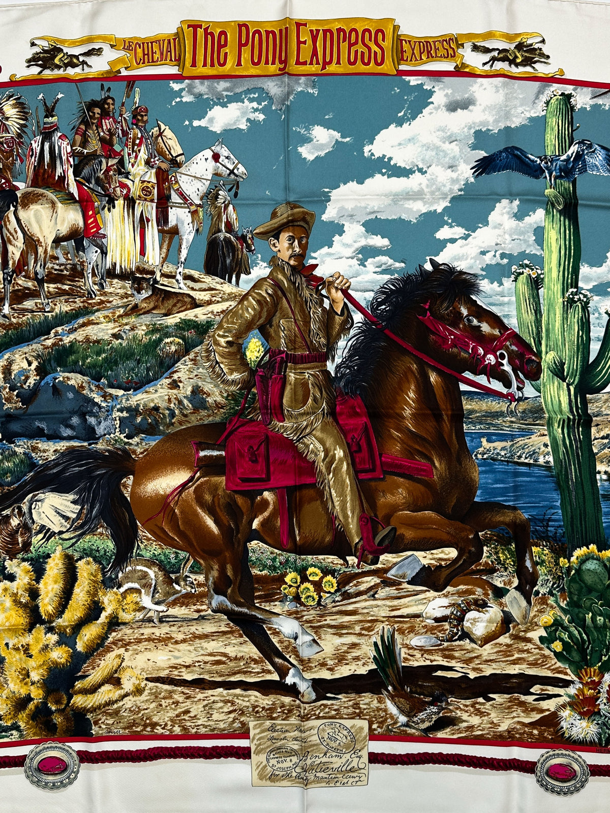 Hermès The Pony Express 90