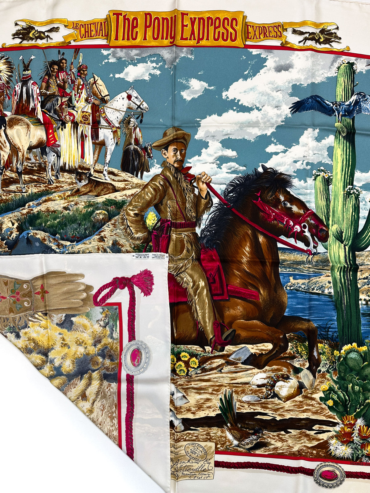 Hermès The Pony Express 90