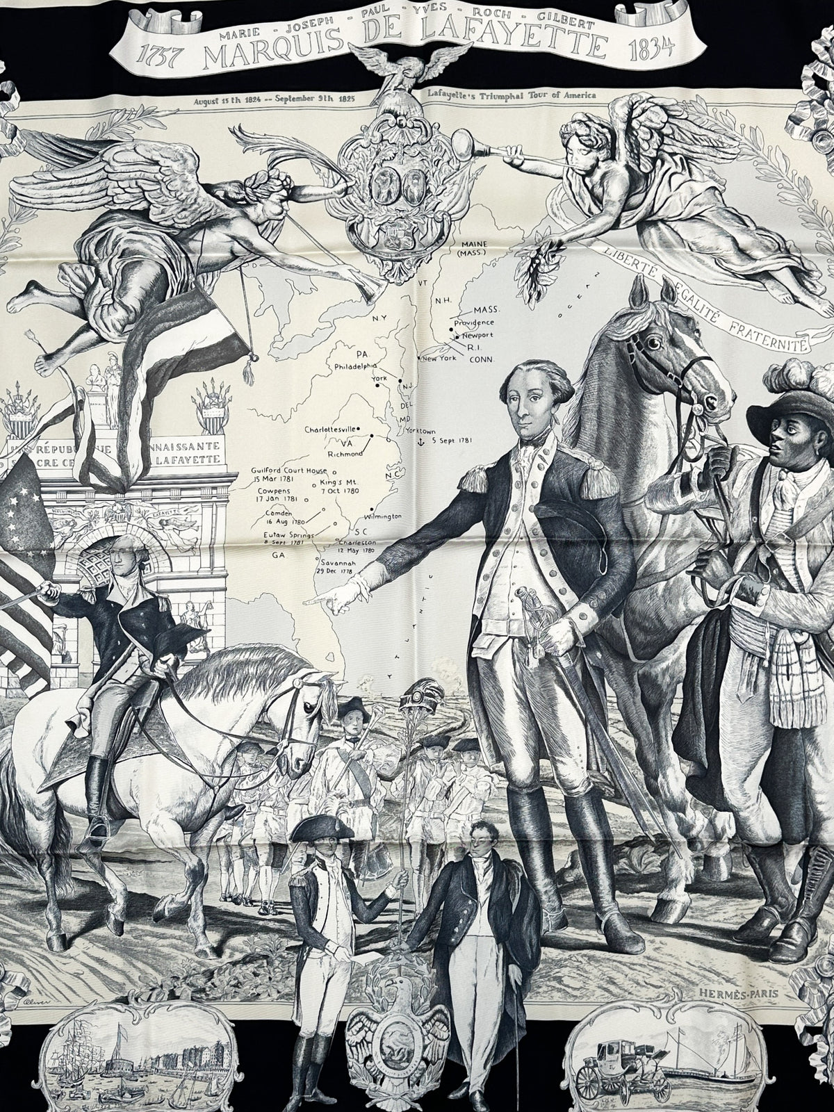 Hermès Marquis de Lafayette 90