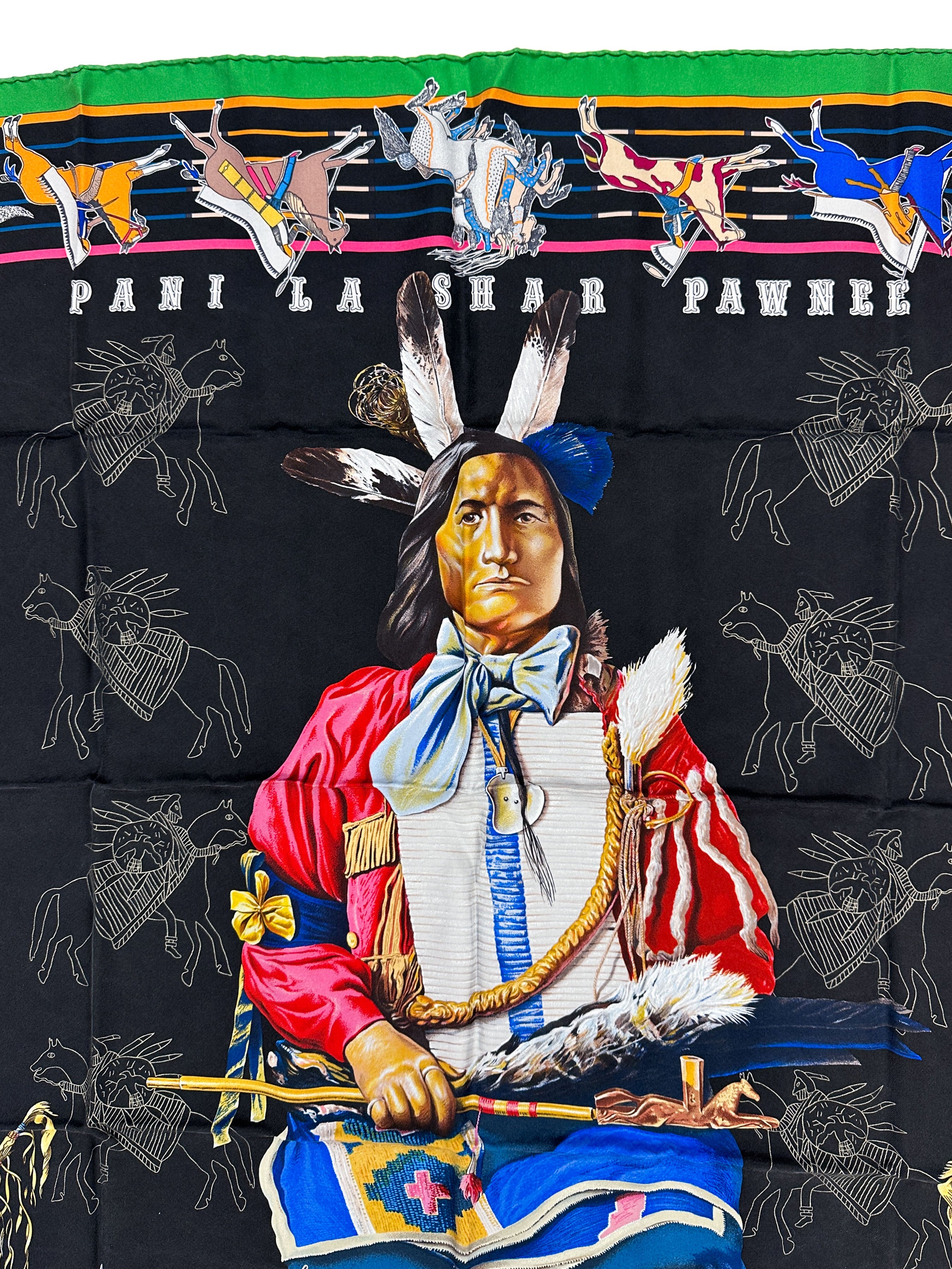 Hermès Pani La Shar Pawnee Wash 90