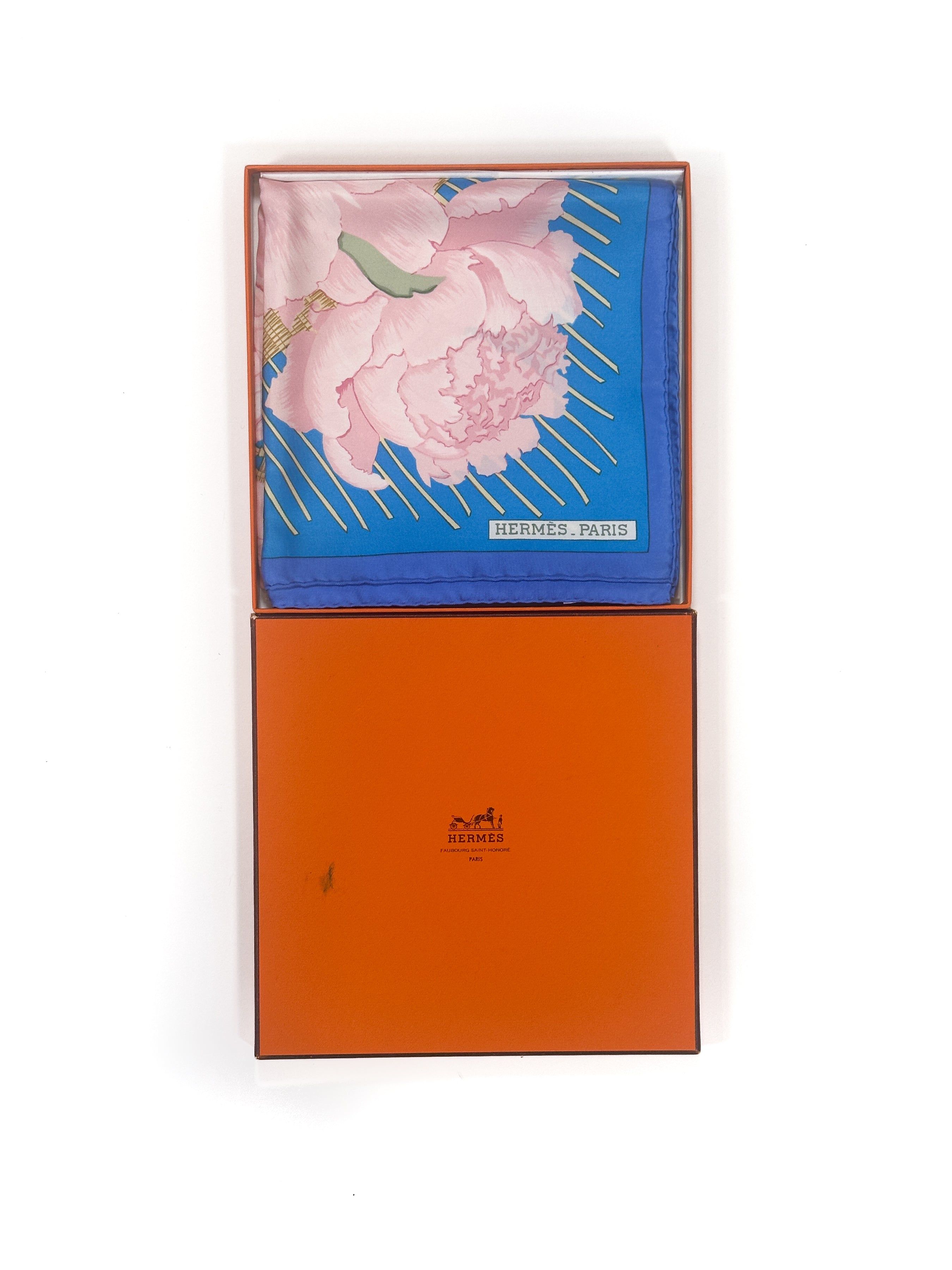 Hermès Les Pivoines 90