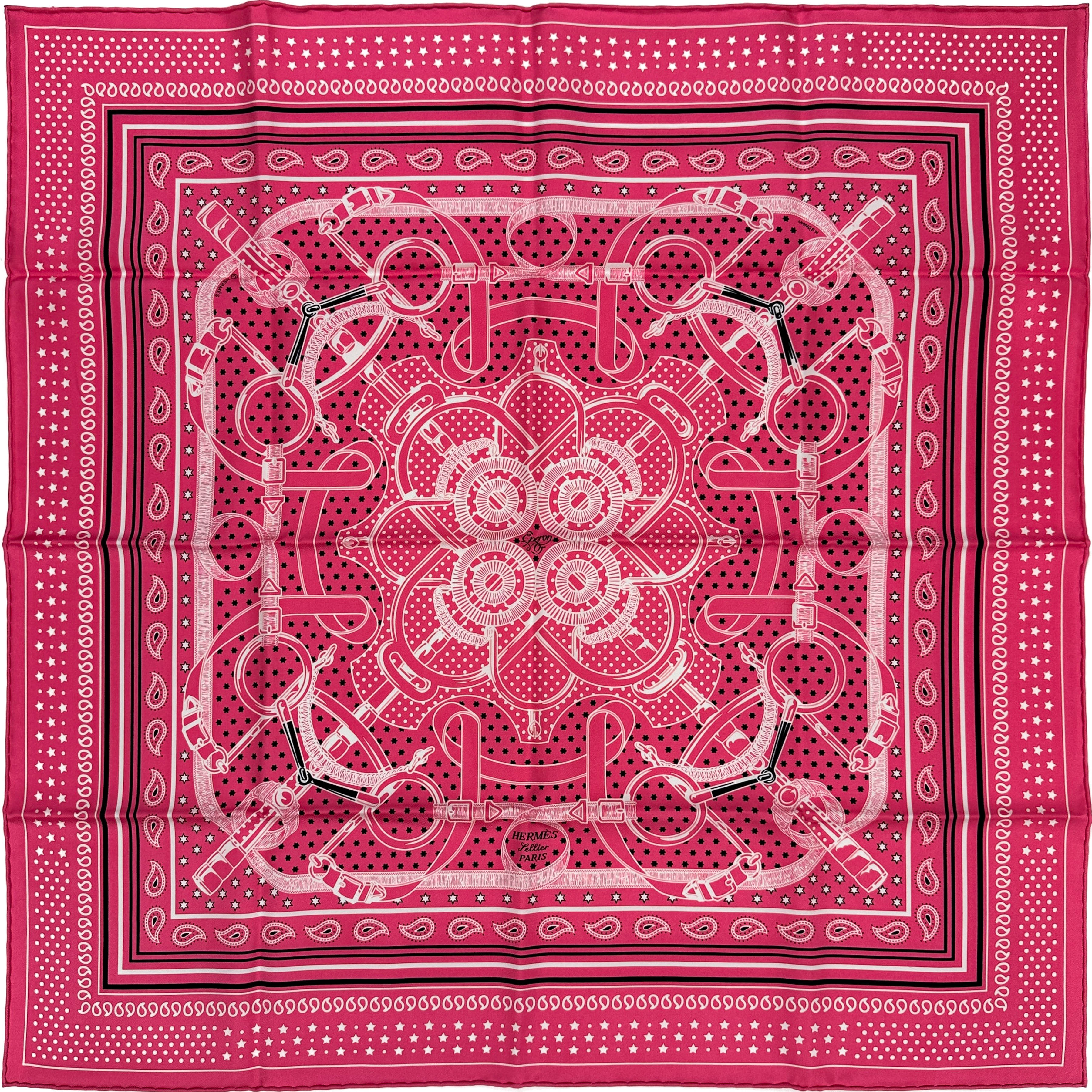 Hermès Eperon d'Or Bandana 70