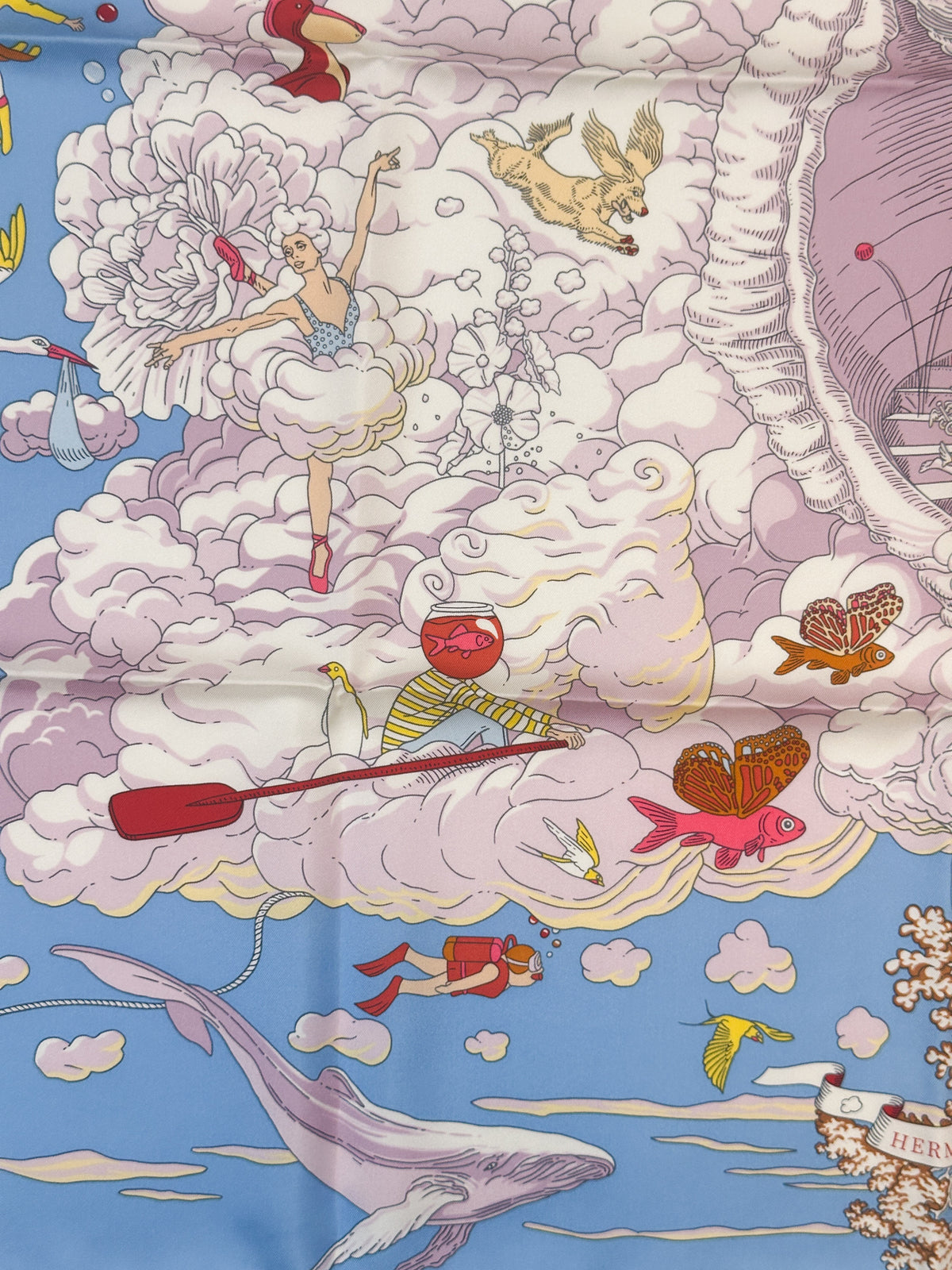 Hermès Sur Mon Nuage 90