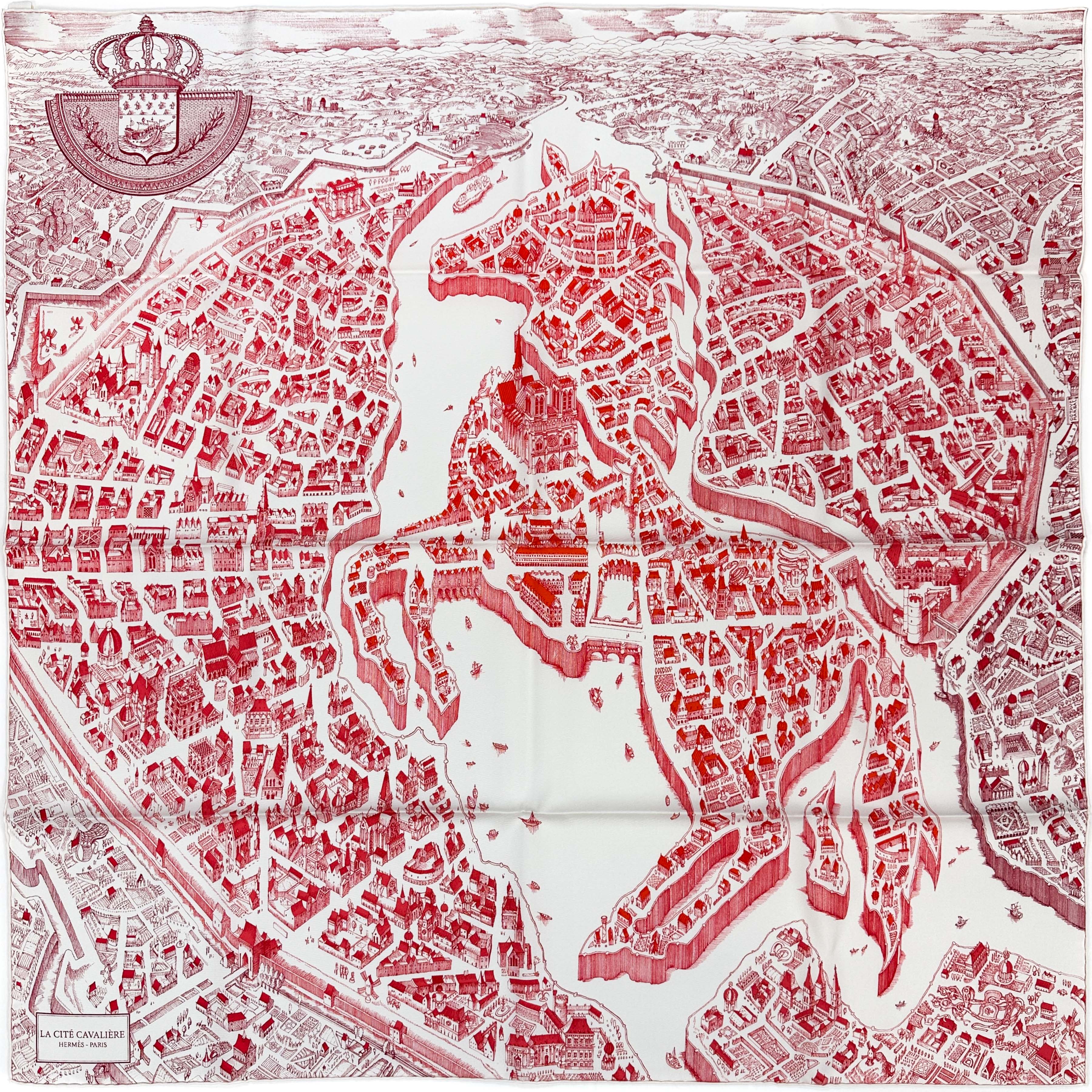 Hermès La Cité Cavalière 90