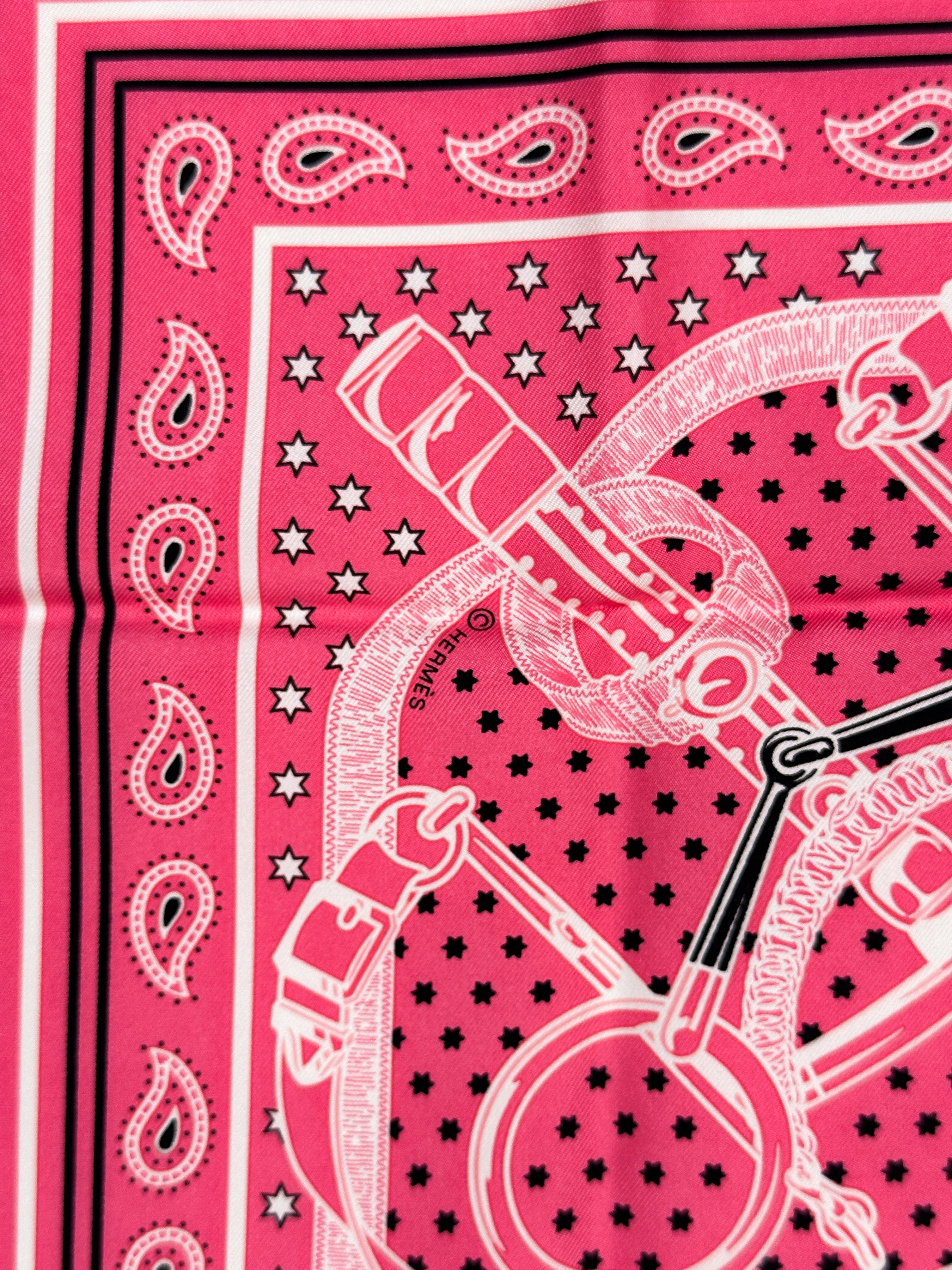 Hermès Eperon d'Or Bandana 70