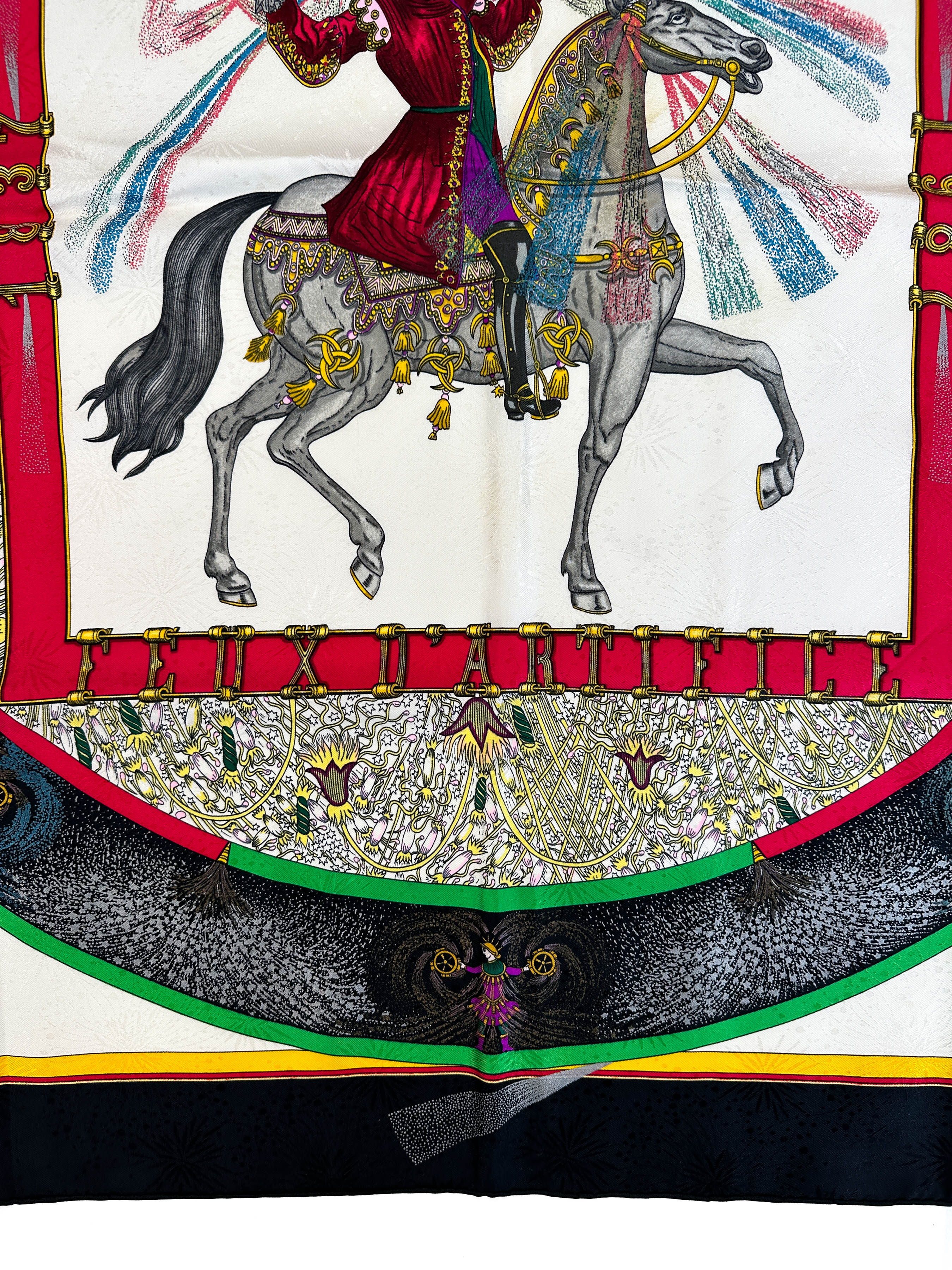 Hermès Feux d'Artifice Jacquard 90