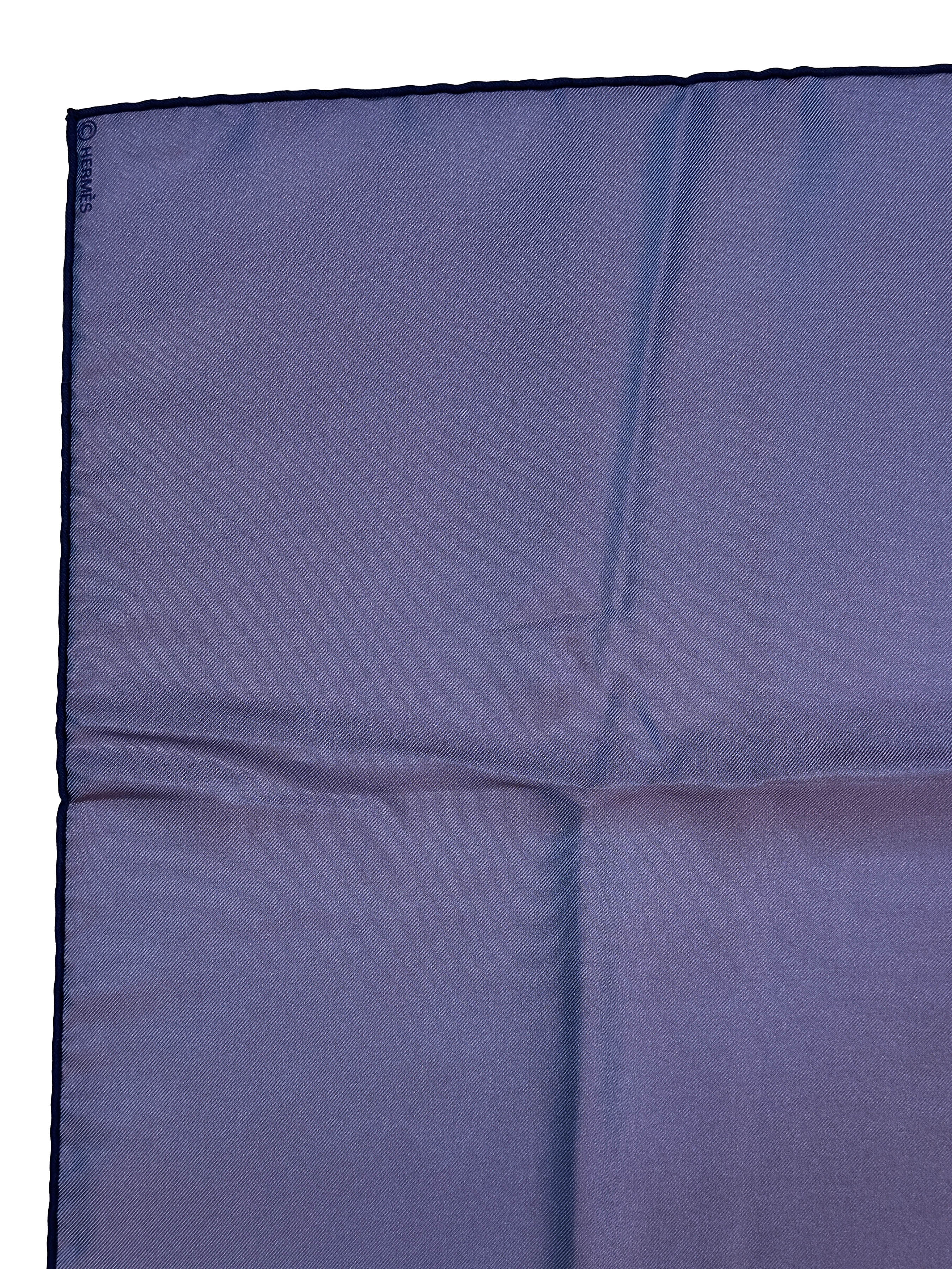 Hermès Changeant Blue Purple 60