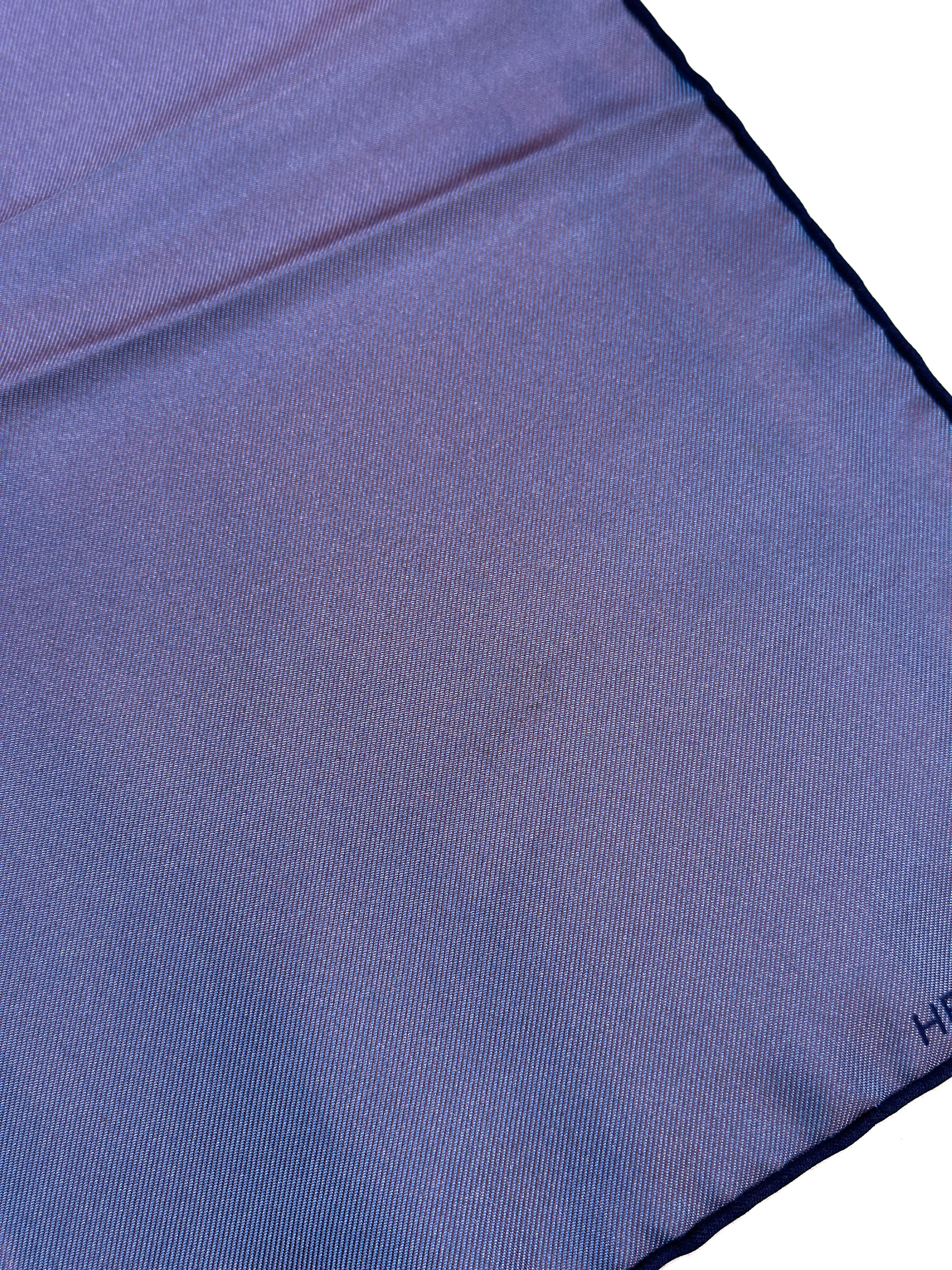 Hermès Changeant Blue Purple 60