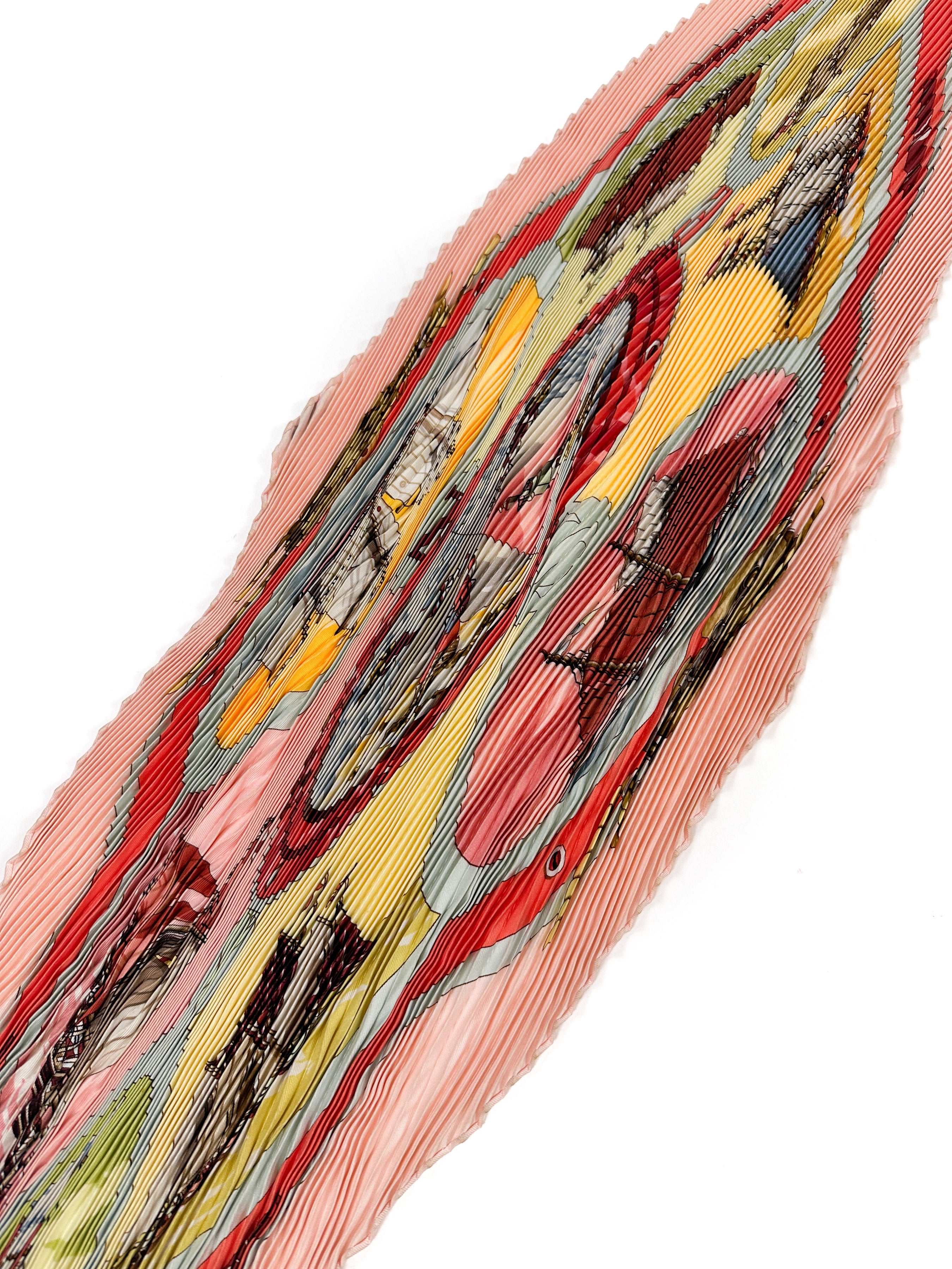 Hermès Belles Amures Plissé 90