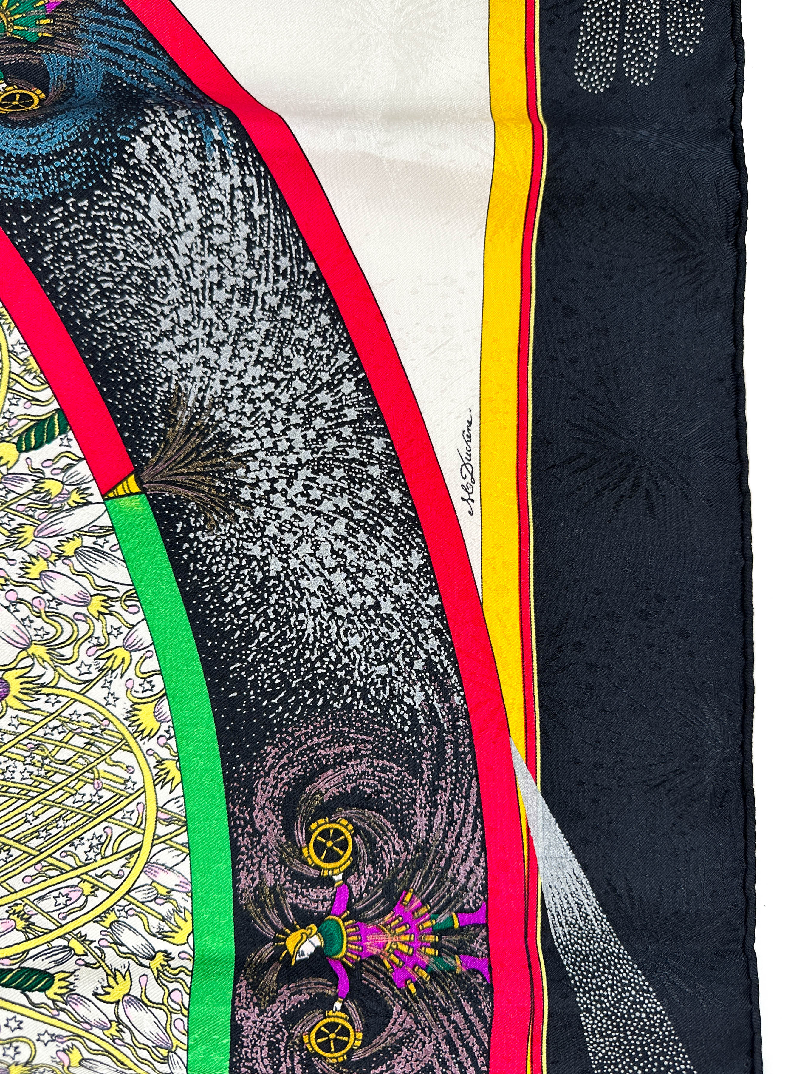 Hermès Feux d'Artifice Jacquard 90