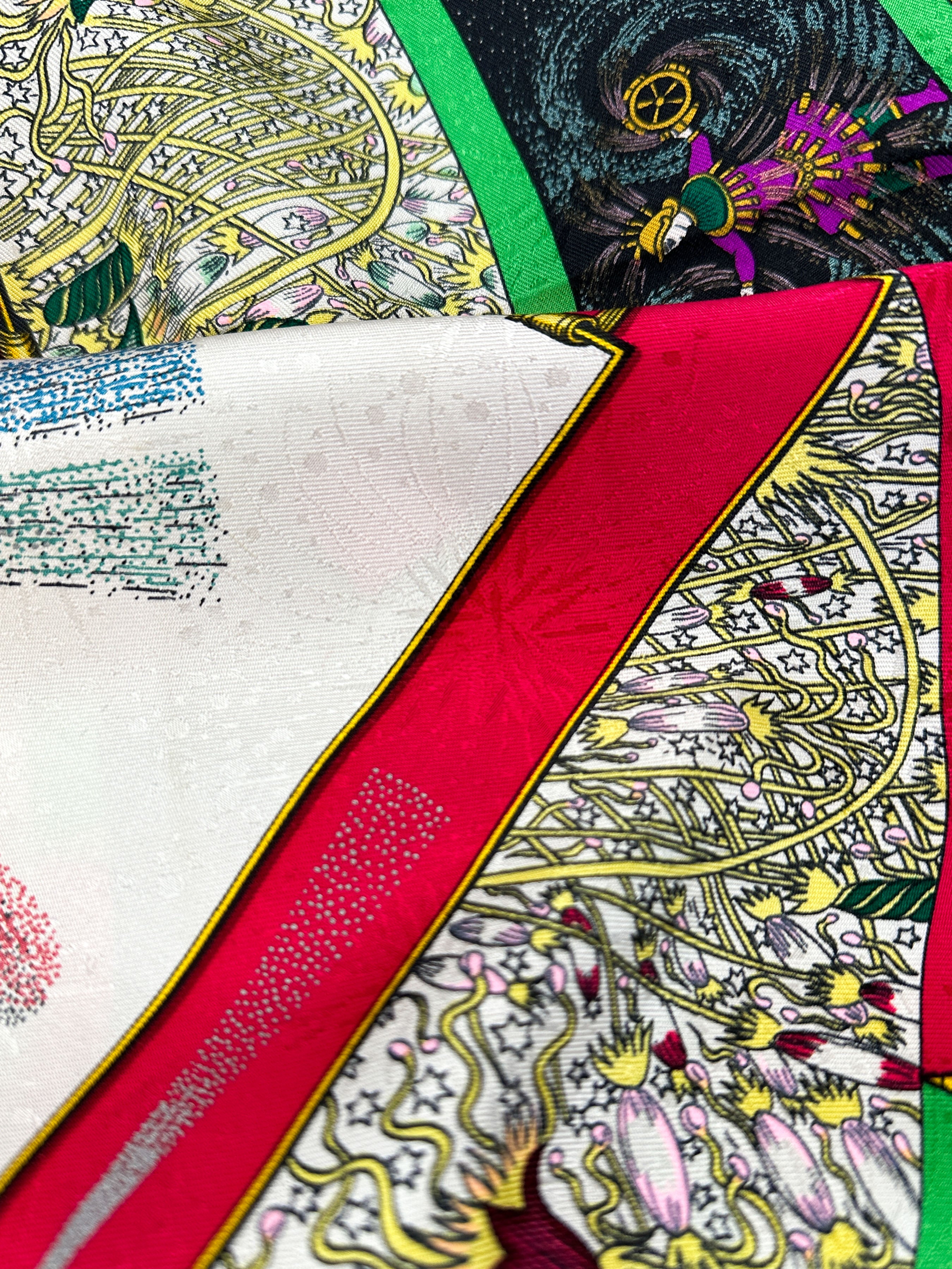 Hermès Feux d'Artifice Jacquard 90