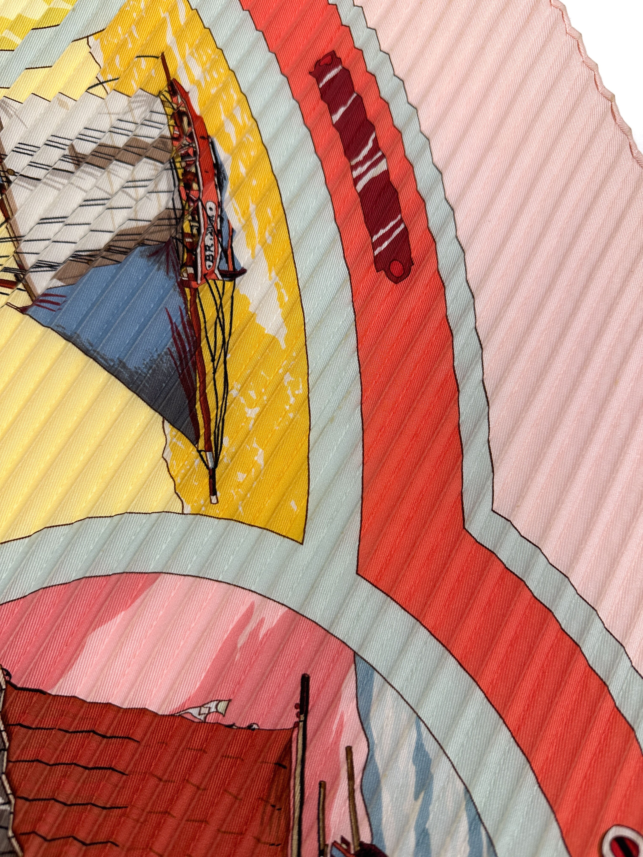 Hermès Belles Amures Plissé 90