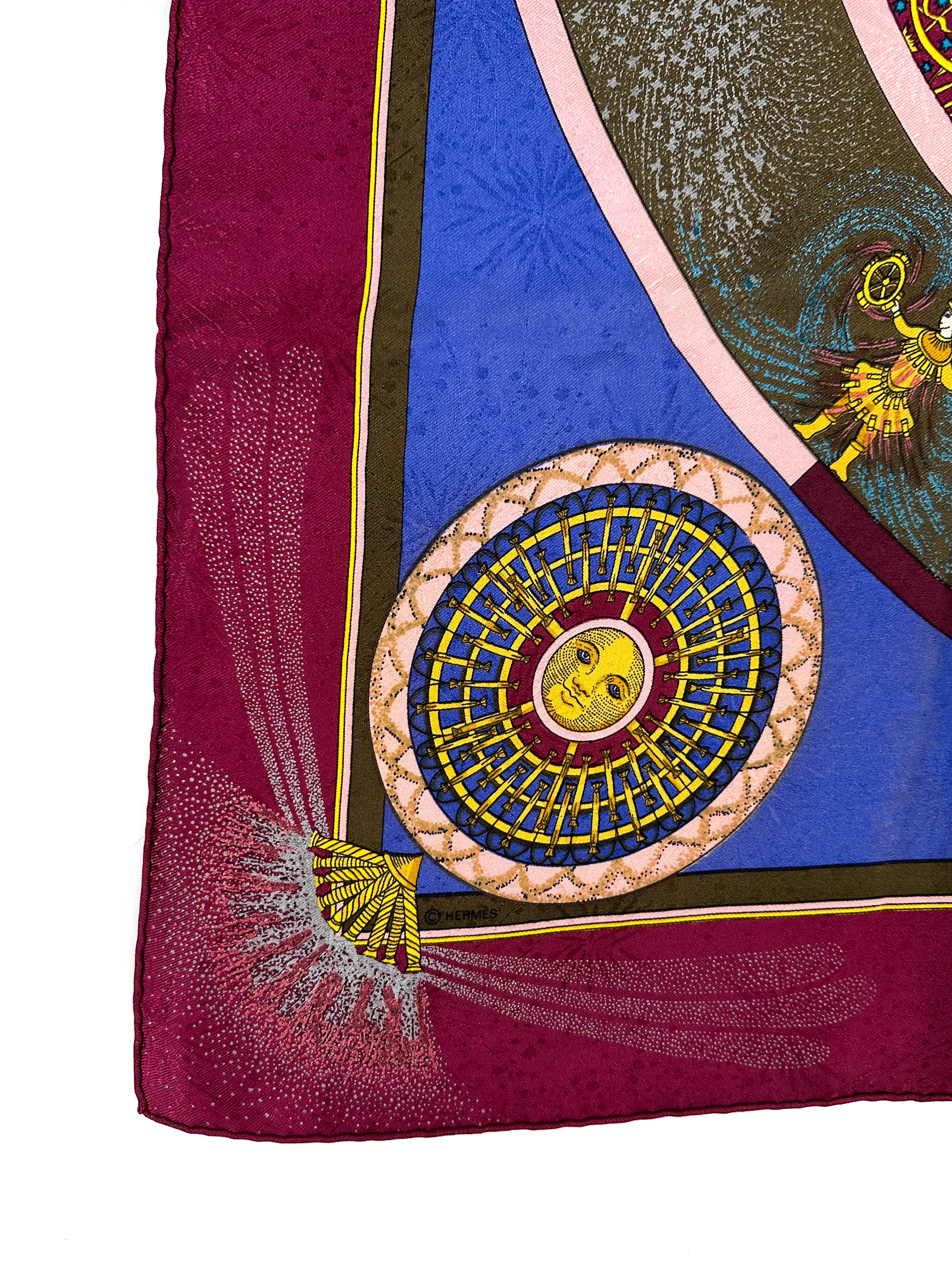 Hermès Feux d'Artifice Jacquard 90