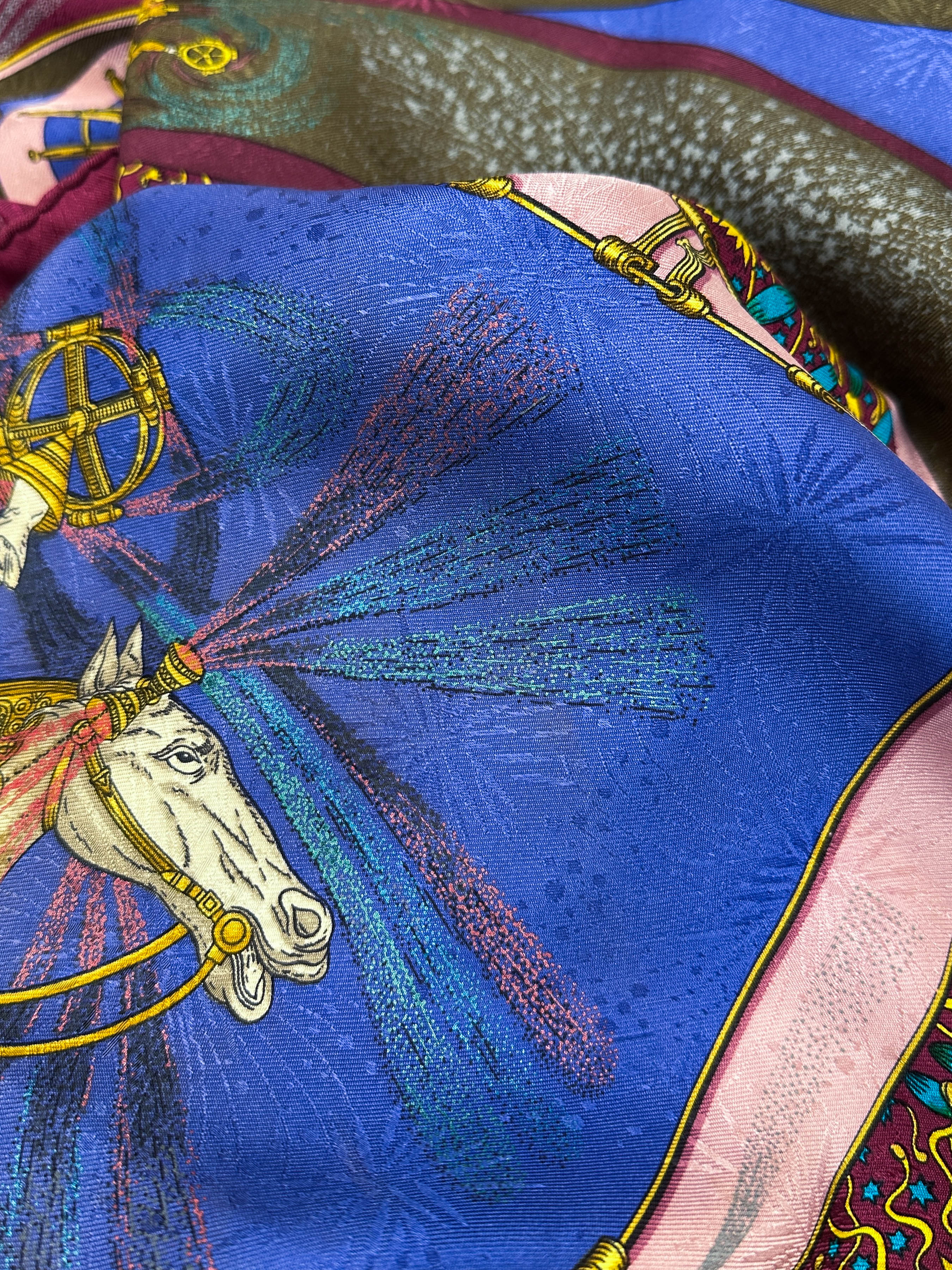 Hermès Feux d'Artifice Jacquard 90