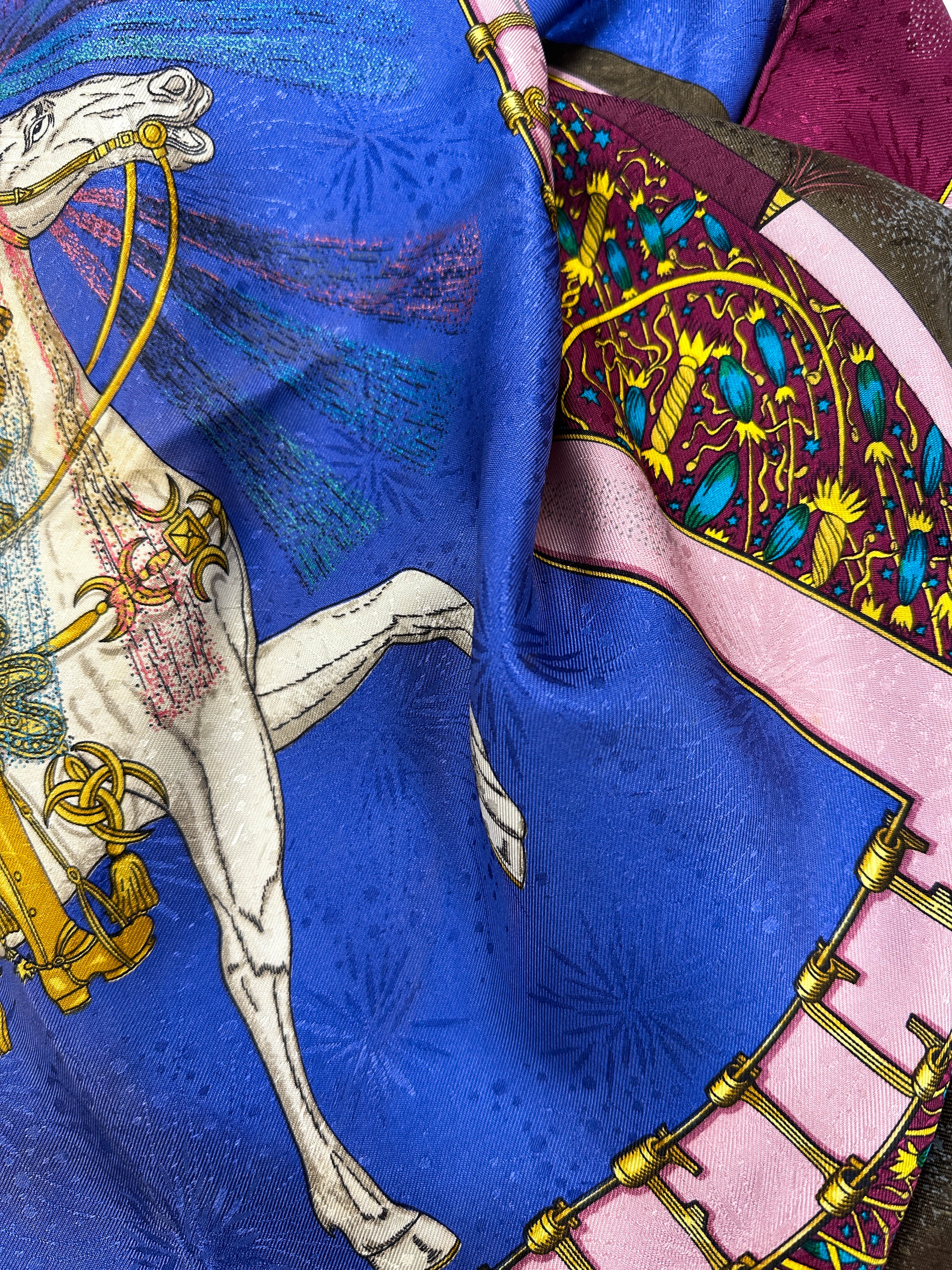 Hermès Feux d'Artifice Jacquard 90