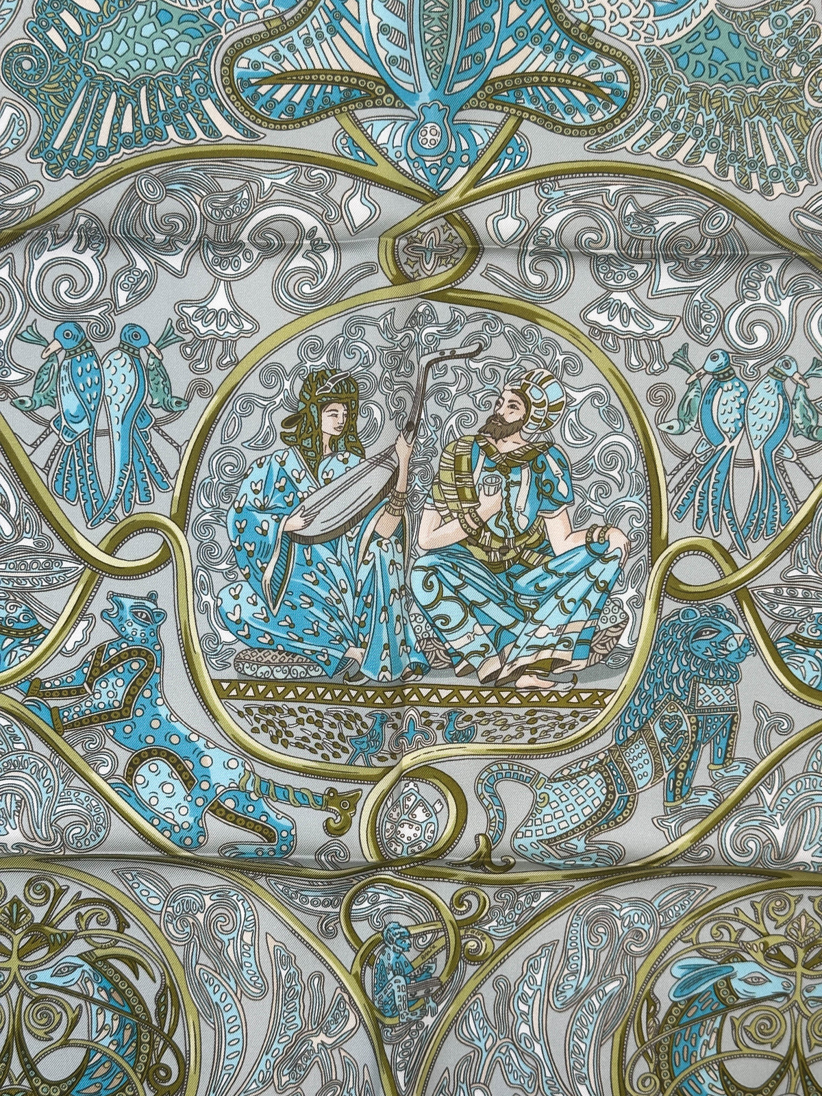 Hermès La Charmante Aux Animaux 90