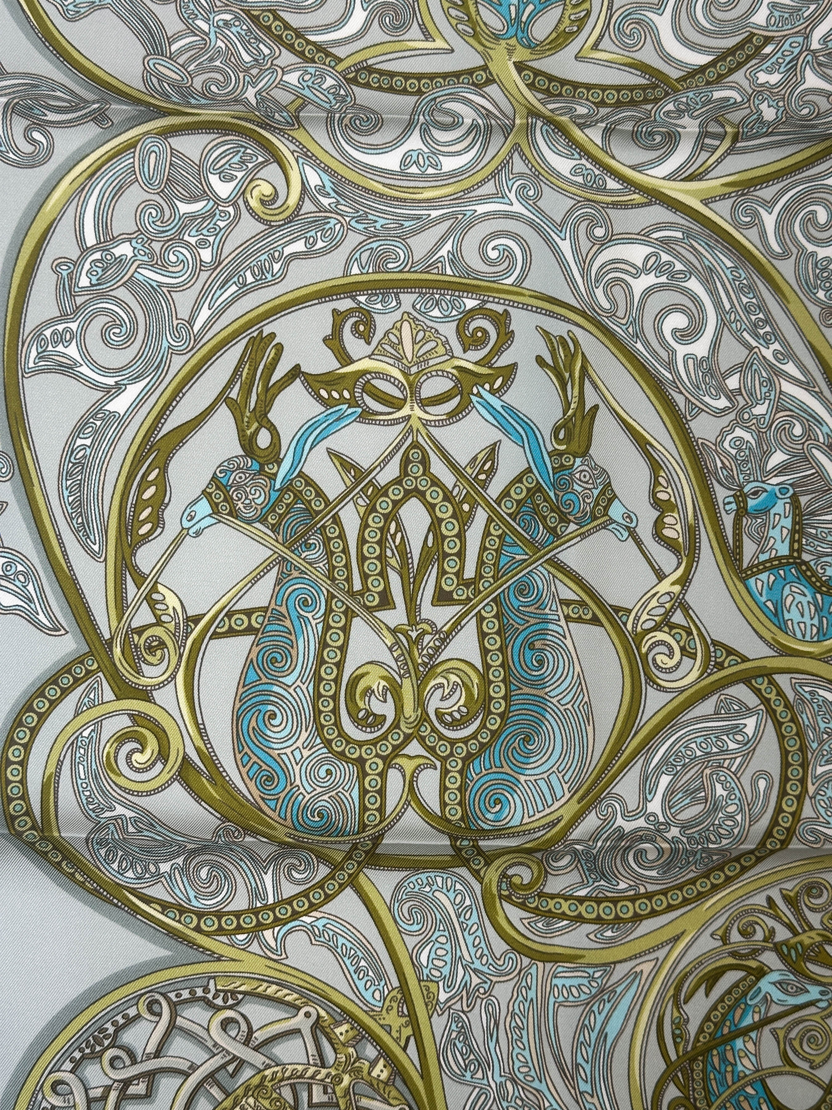 Hermès La Charmante Aux Animaux 90