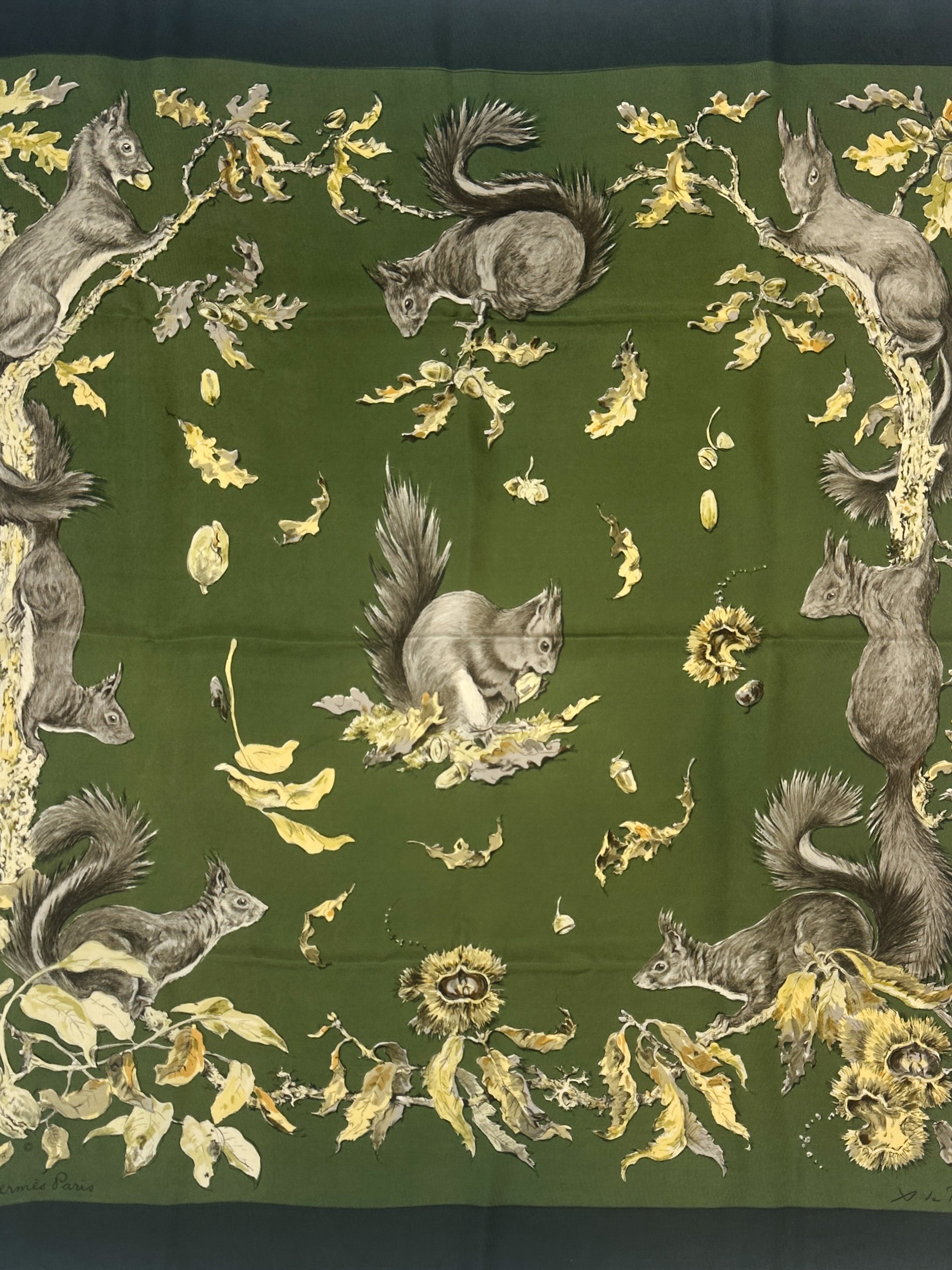 Hermès Écureuils 90