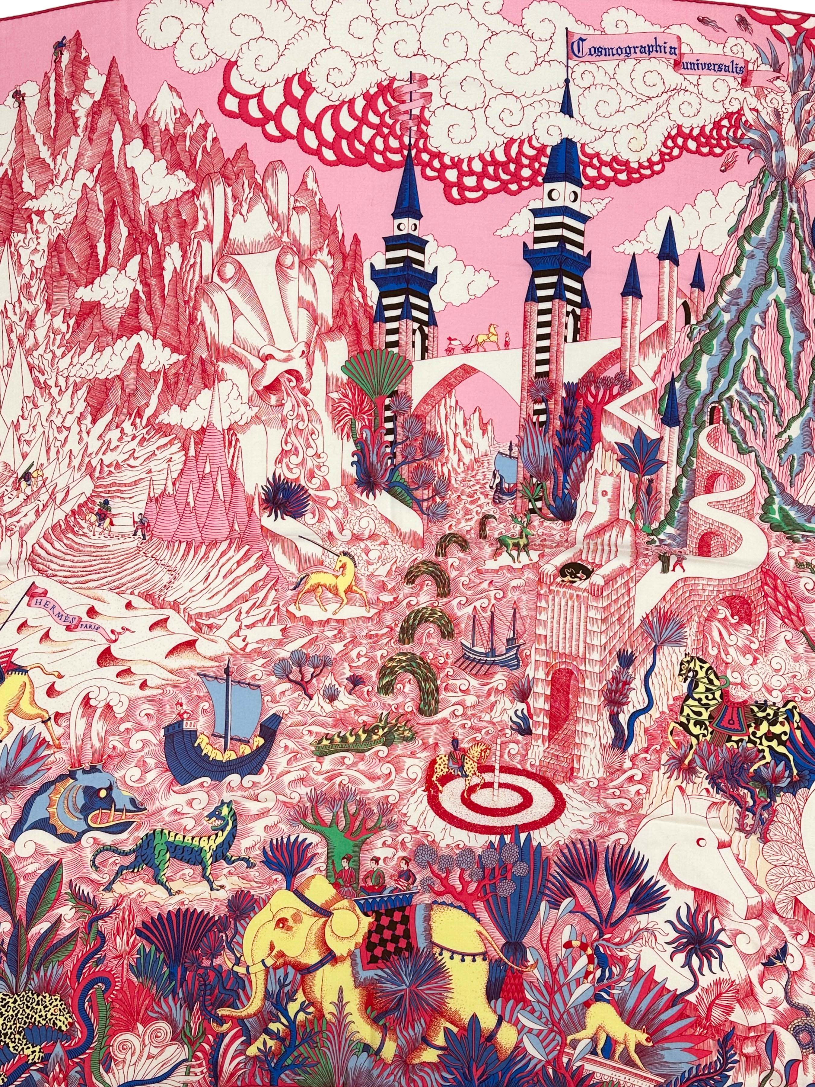 Hermès Cosmographia Universalis Cashmere Silk 140