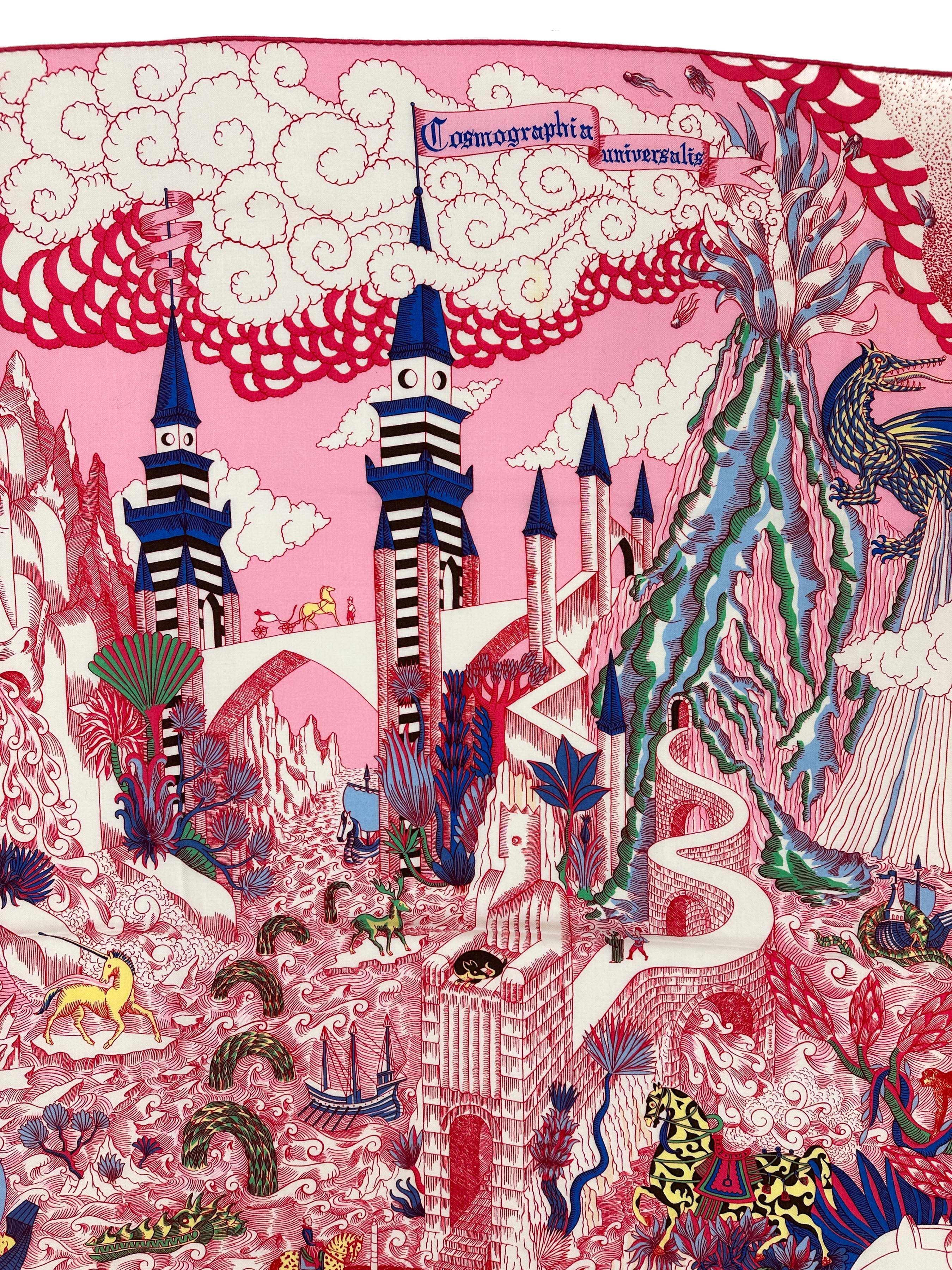 Hermès Cosmographia Universalis Cashmere Silk 140