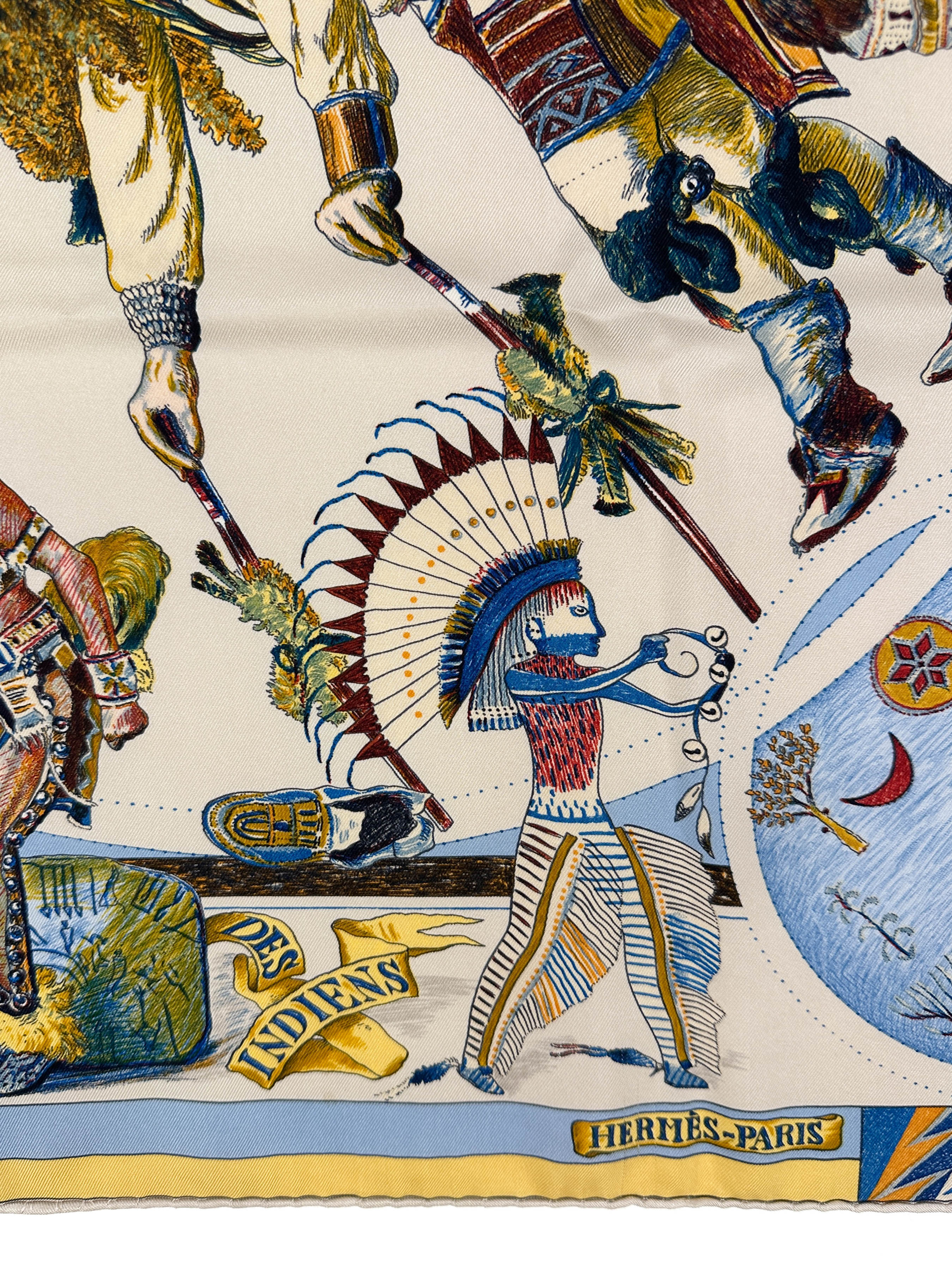 Hermès Les Danses des Indiens 90