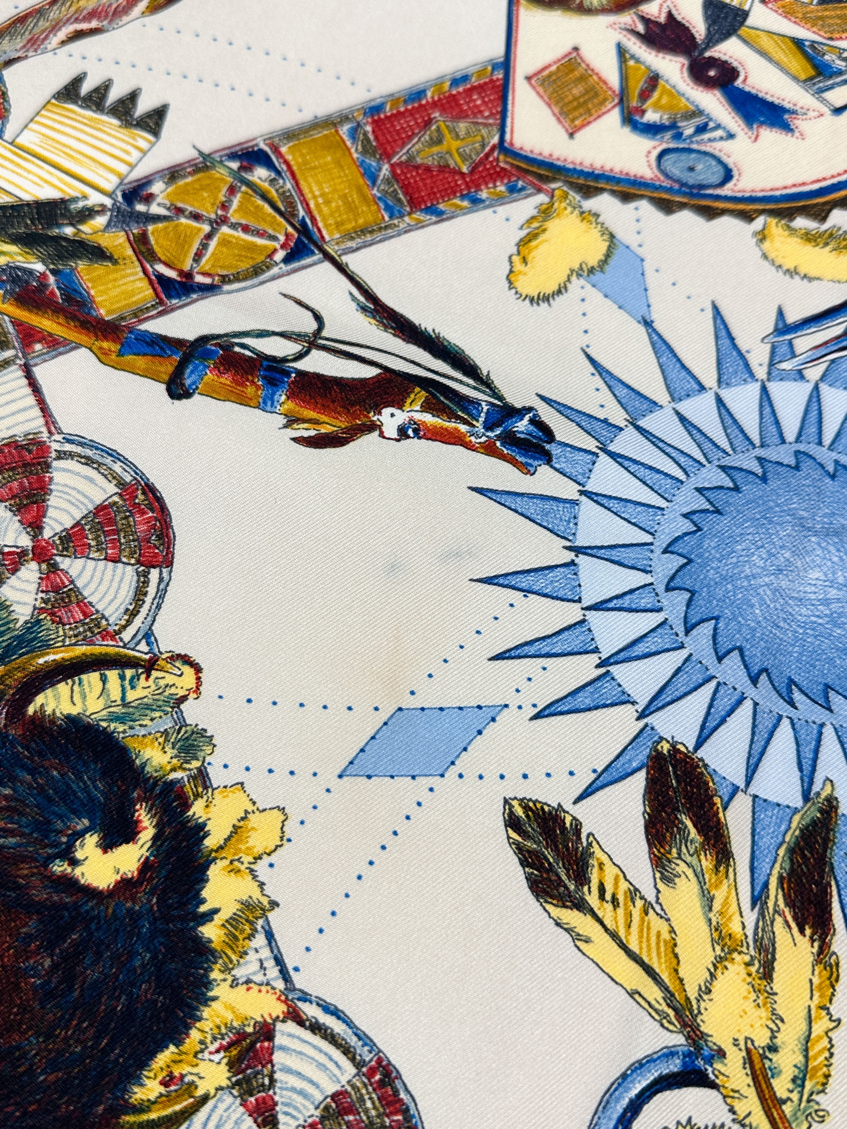 Hermès Les Danses des Indiens 90