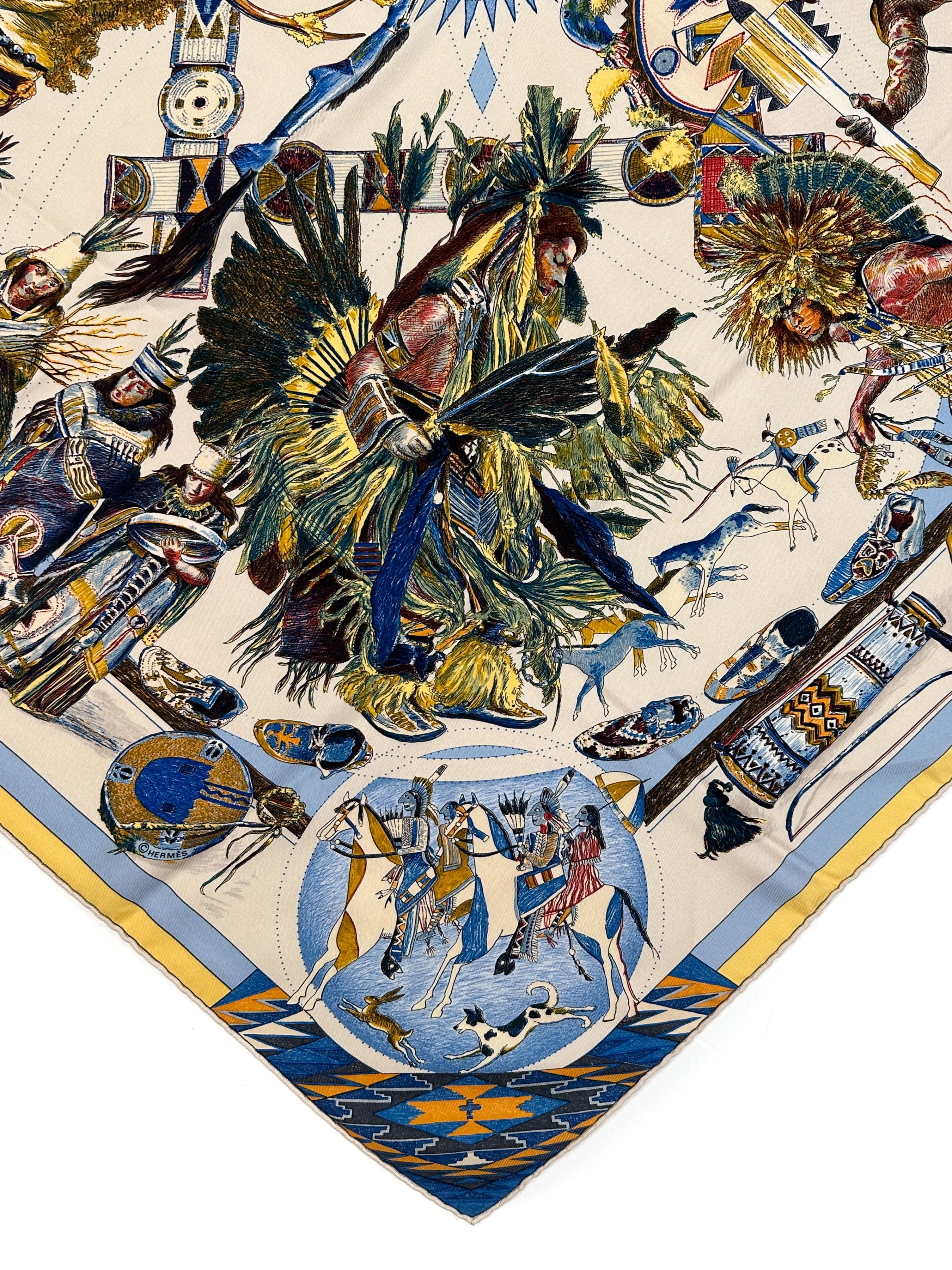 Hermès Les Danses des Indiens 90