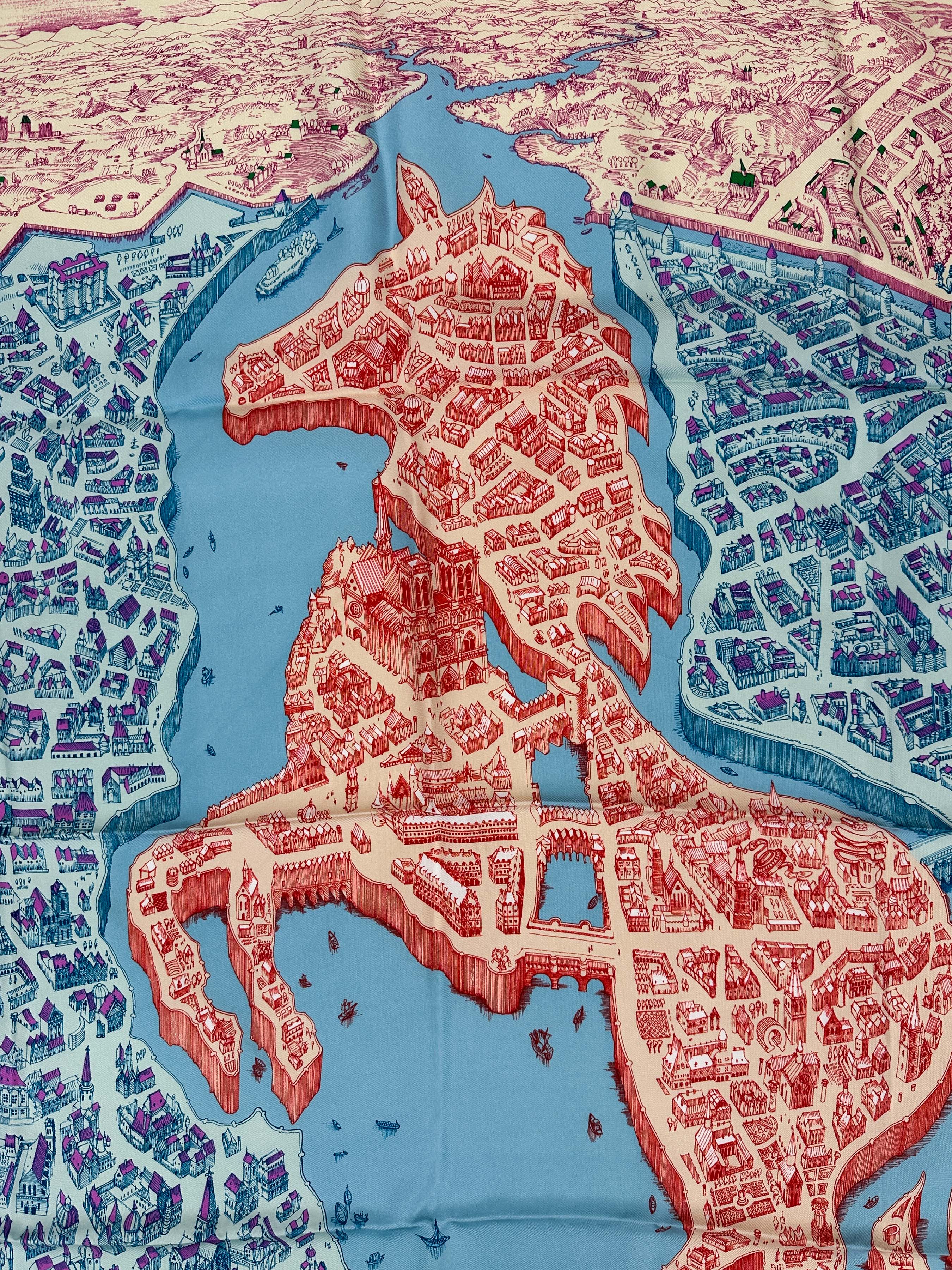 Hermès La Cité Cavalière 90