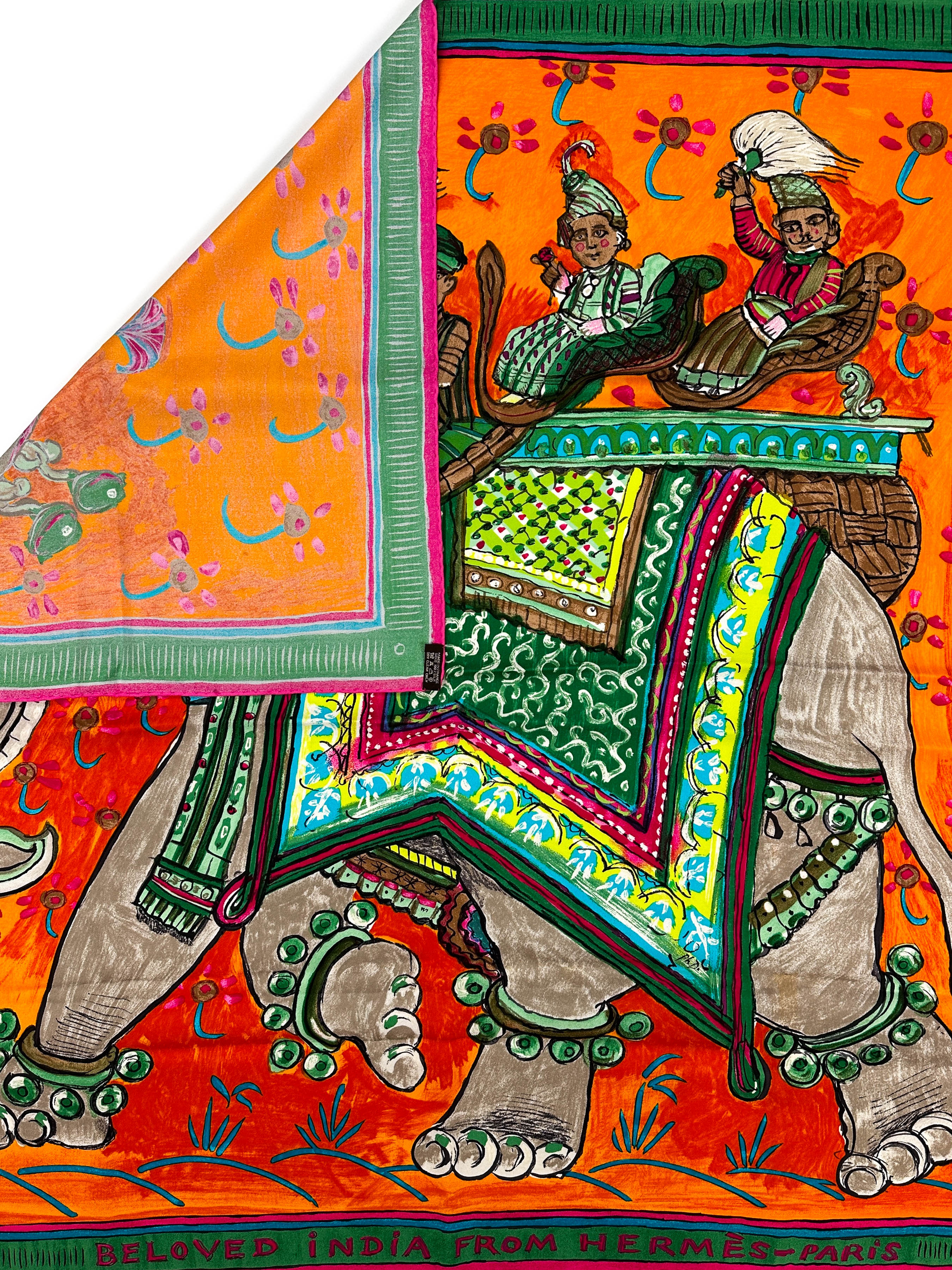 Hermès Beloved India 90