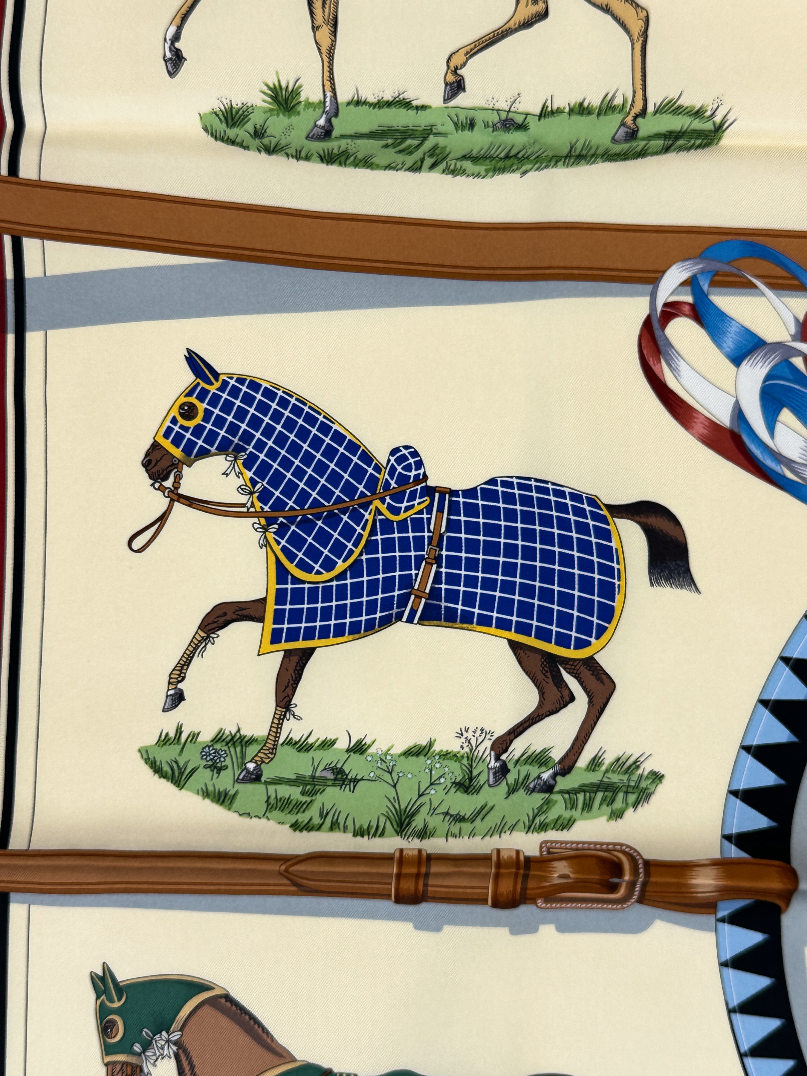 Hermès Couvertures et Tenues de Jour Forever 90
