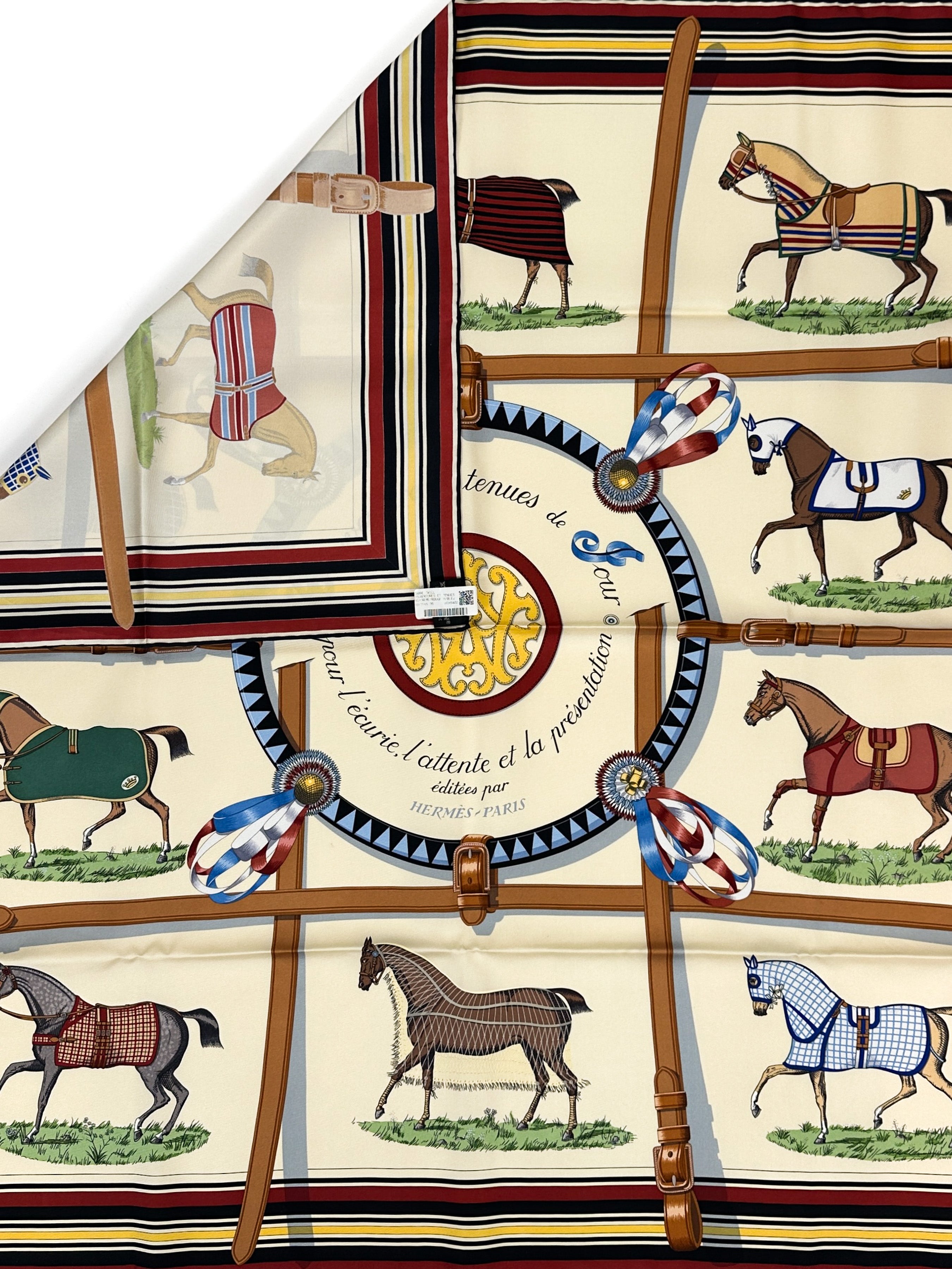Hermès Couvertures et Tenues de Jour Forever 90