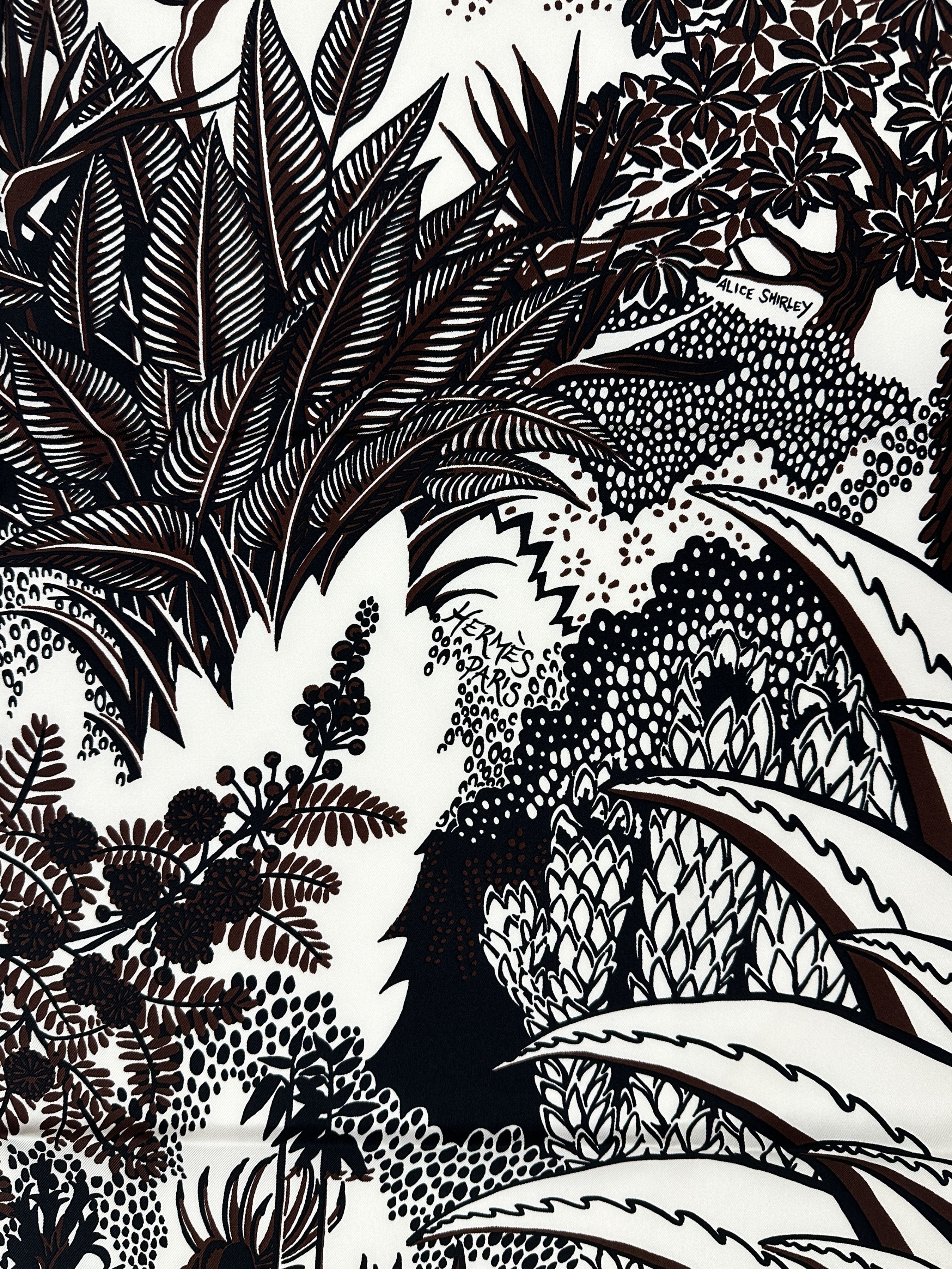 Hermès Mountain Zebra 90