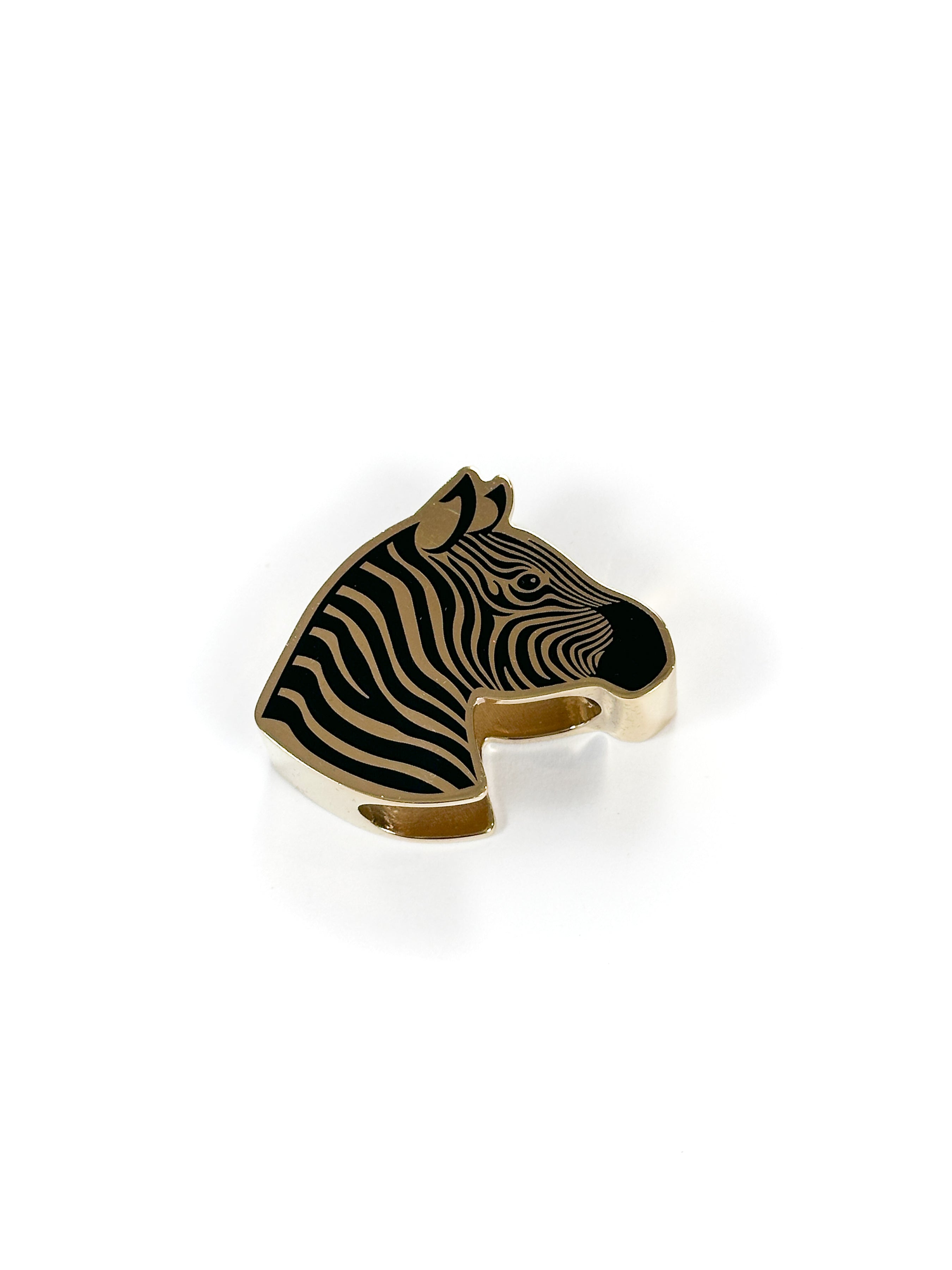 Hermès Zebra Scarf Ring