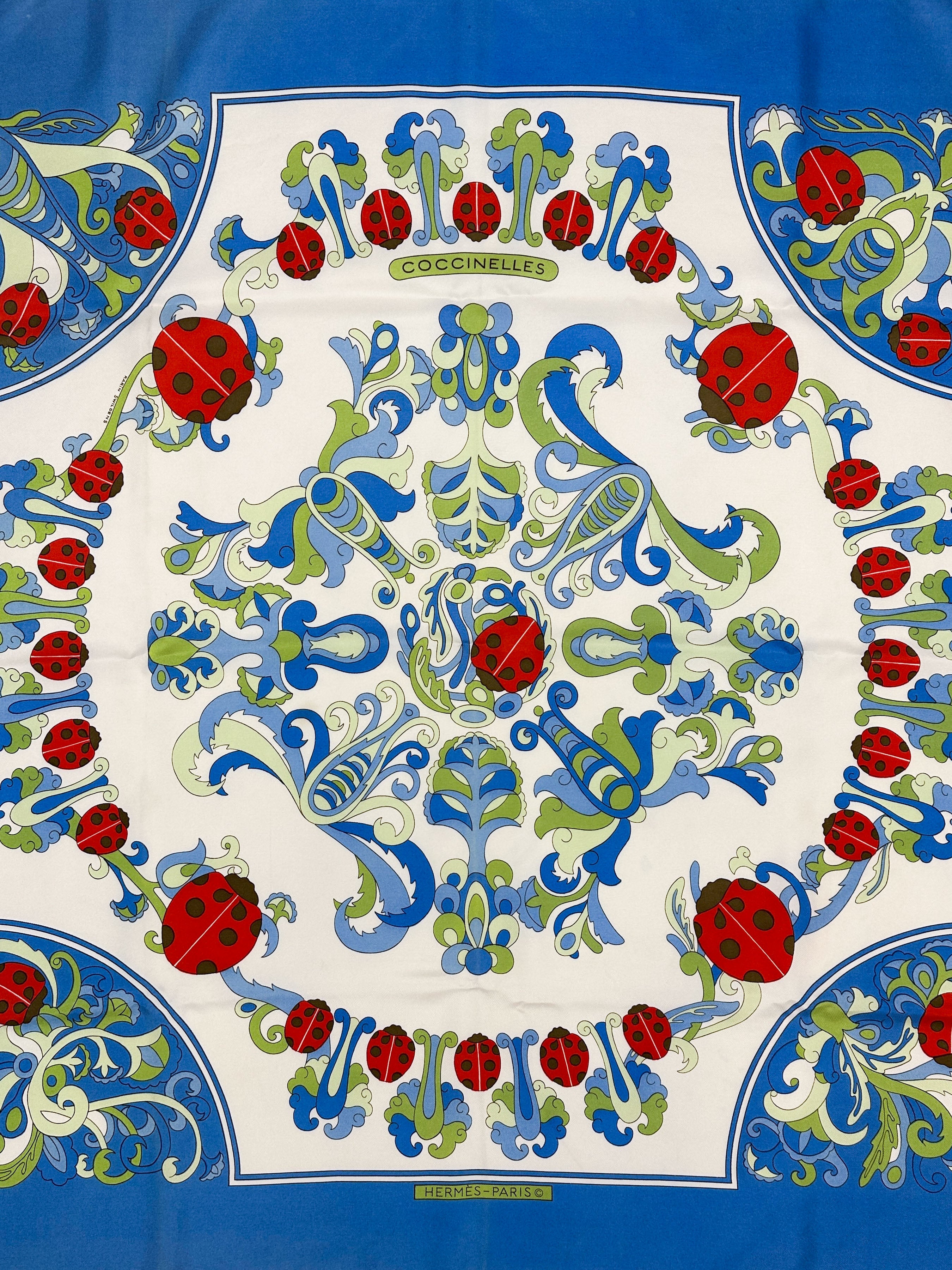 Hermès Les Coccinelles 90