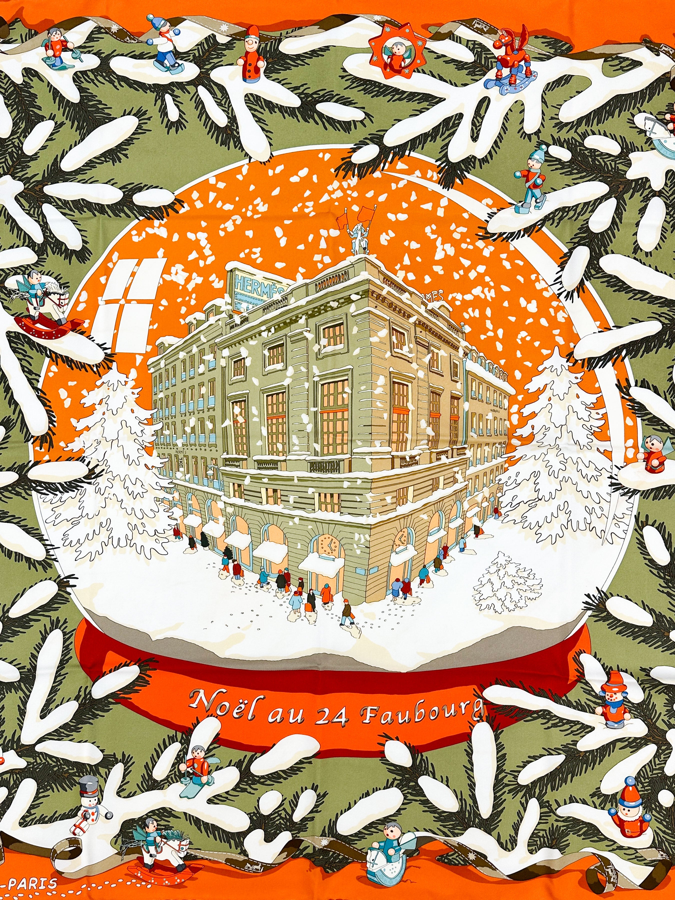 Hermès Noël au 24 Faubourg 90