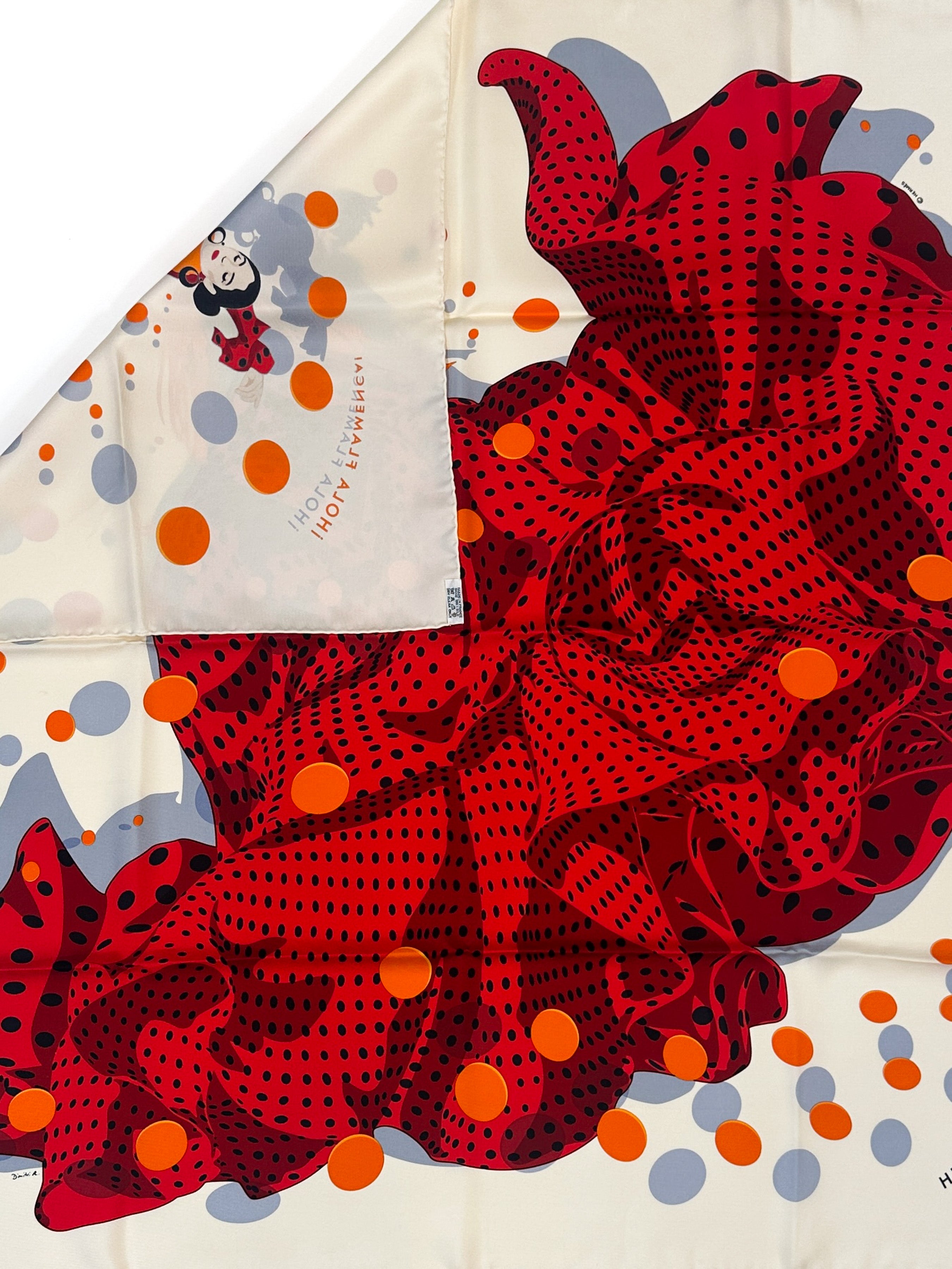 Hermès Hola Flamenca 90