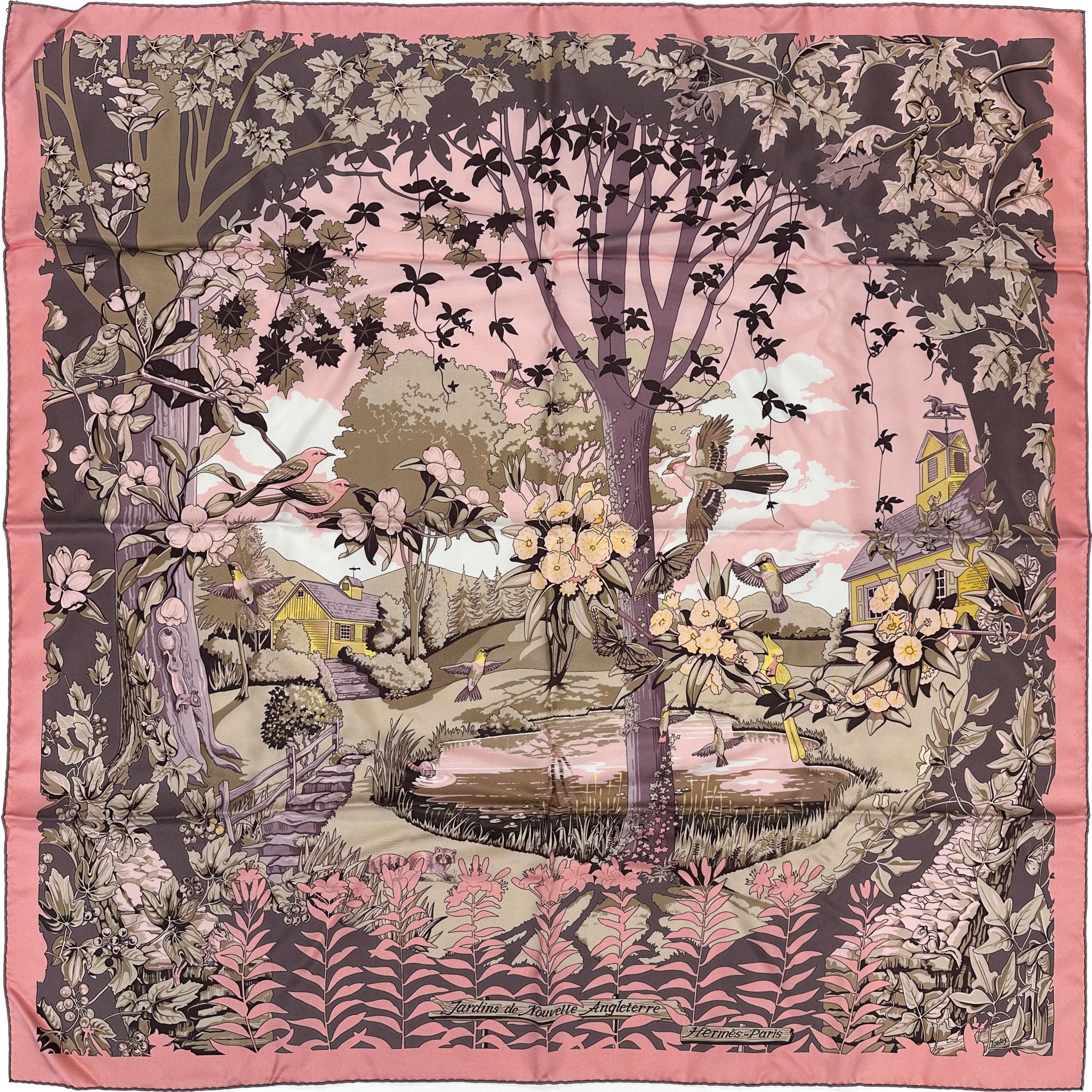 Hermès Jardins de la Nouvelle Angleterre 90