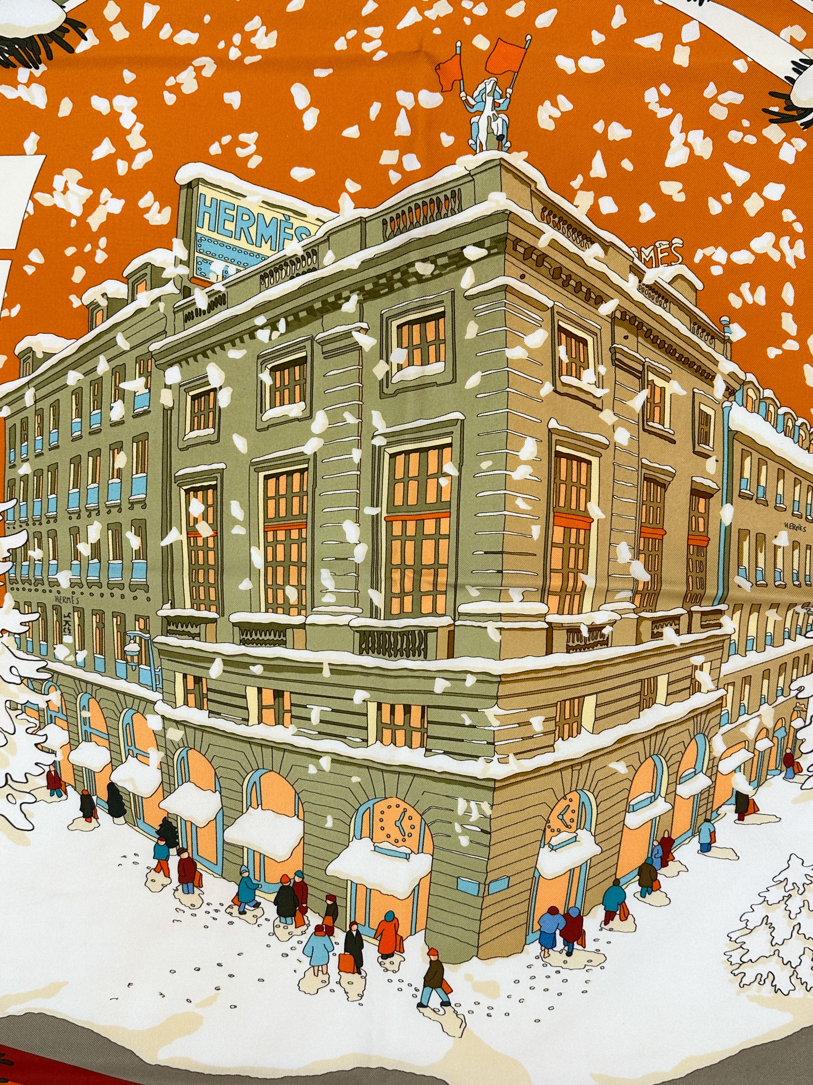 Hermès Noël au 24 Faubourg 90
