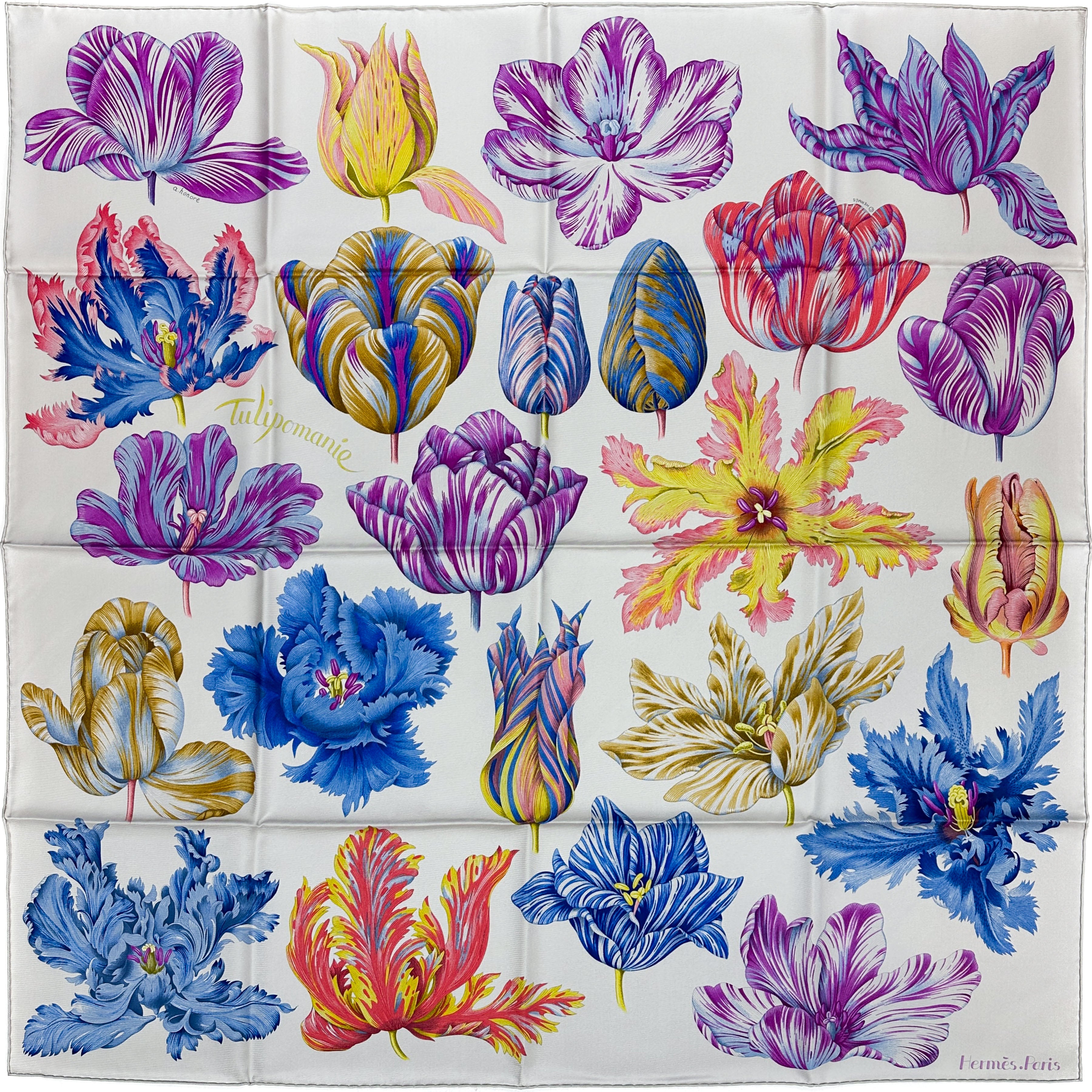 Hermès Tulipomaine 90