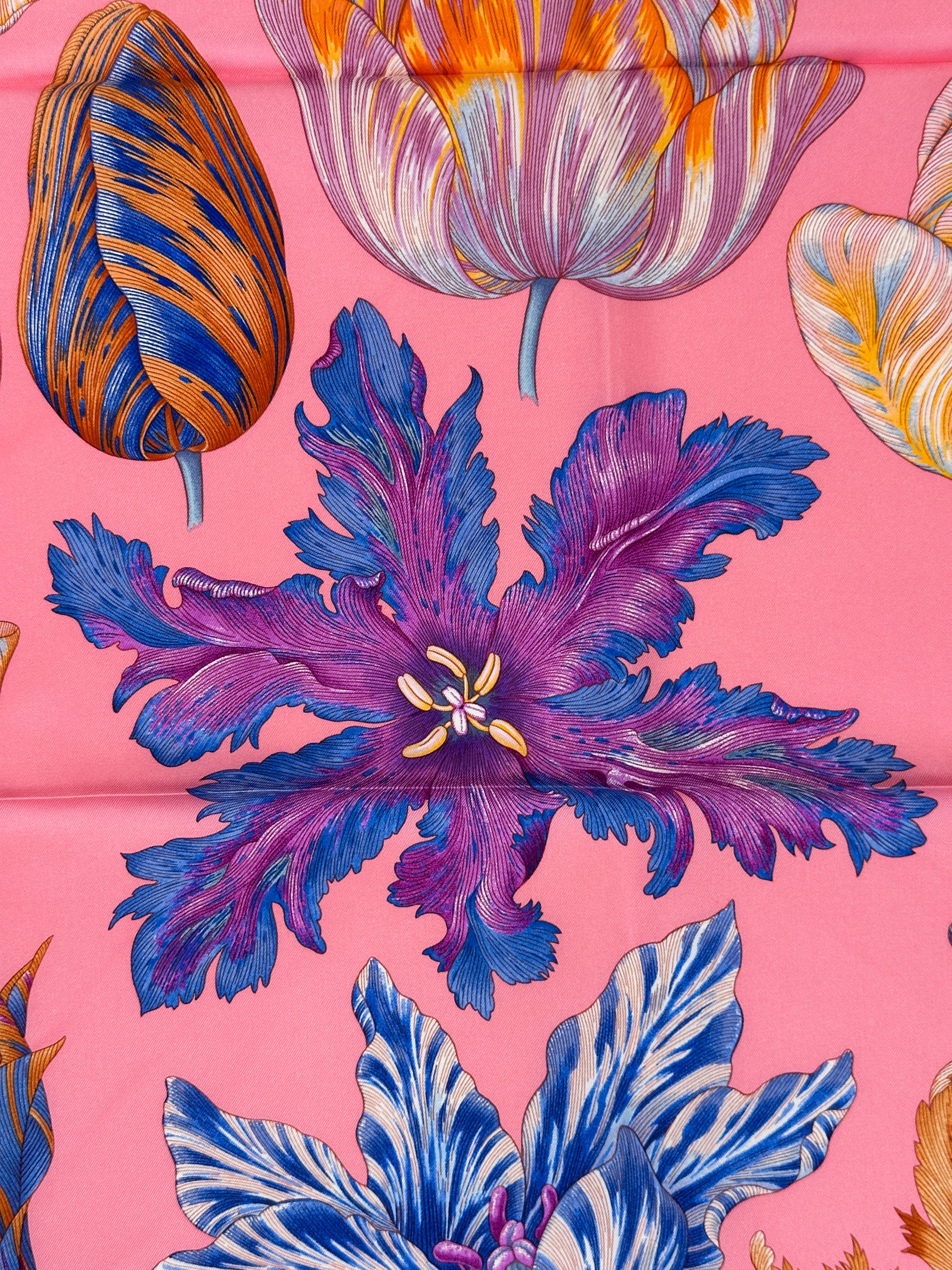 Hermès Tulipomanie 90