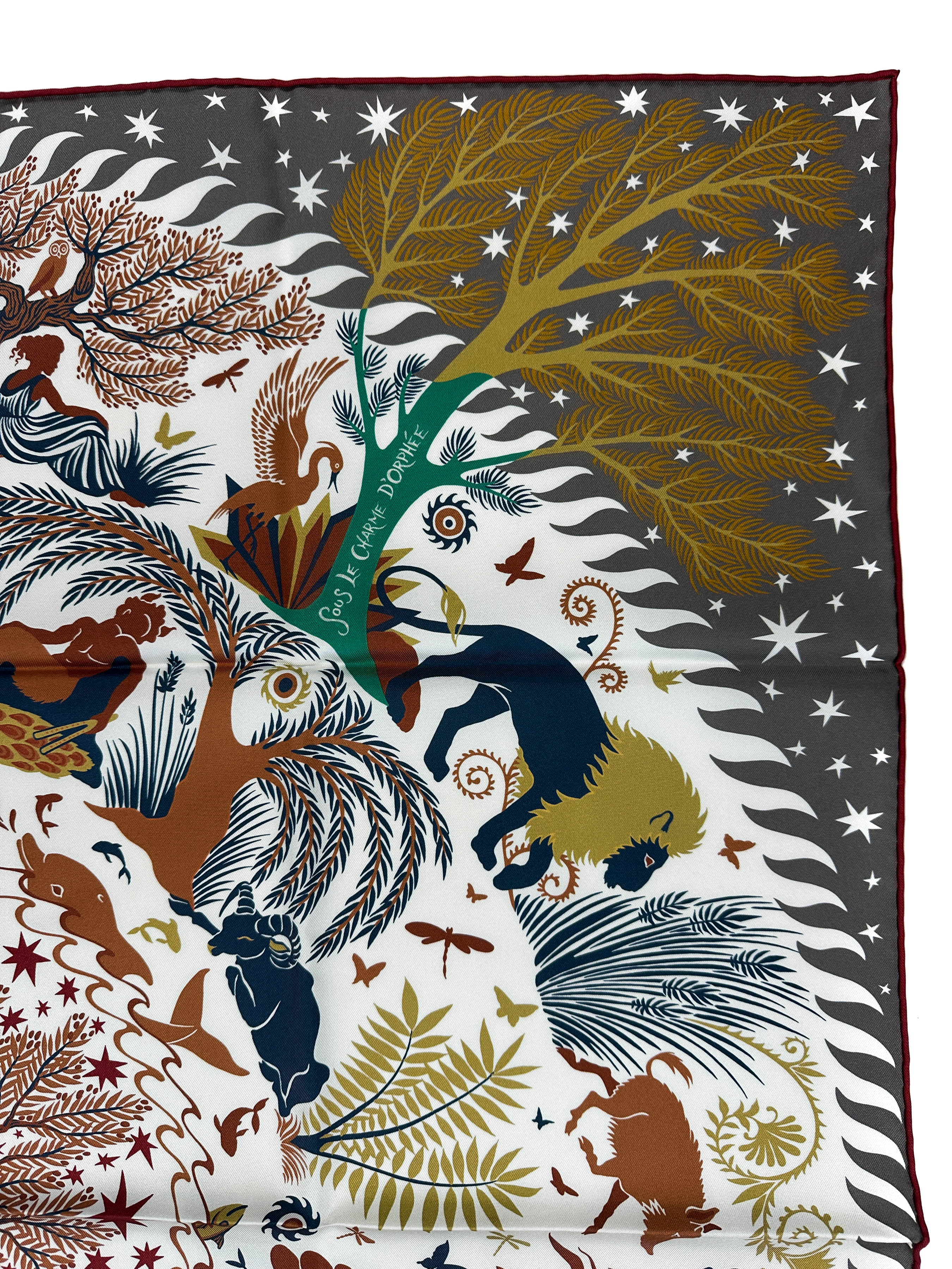 Hermès Sous le Charme d'Orphée Double Face 90