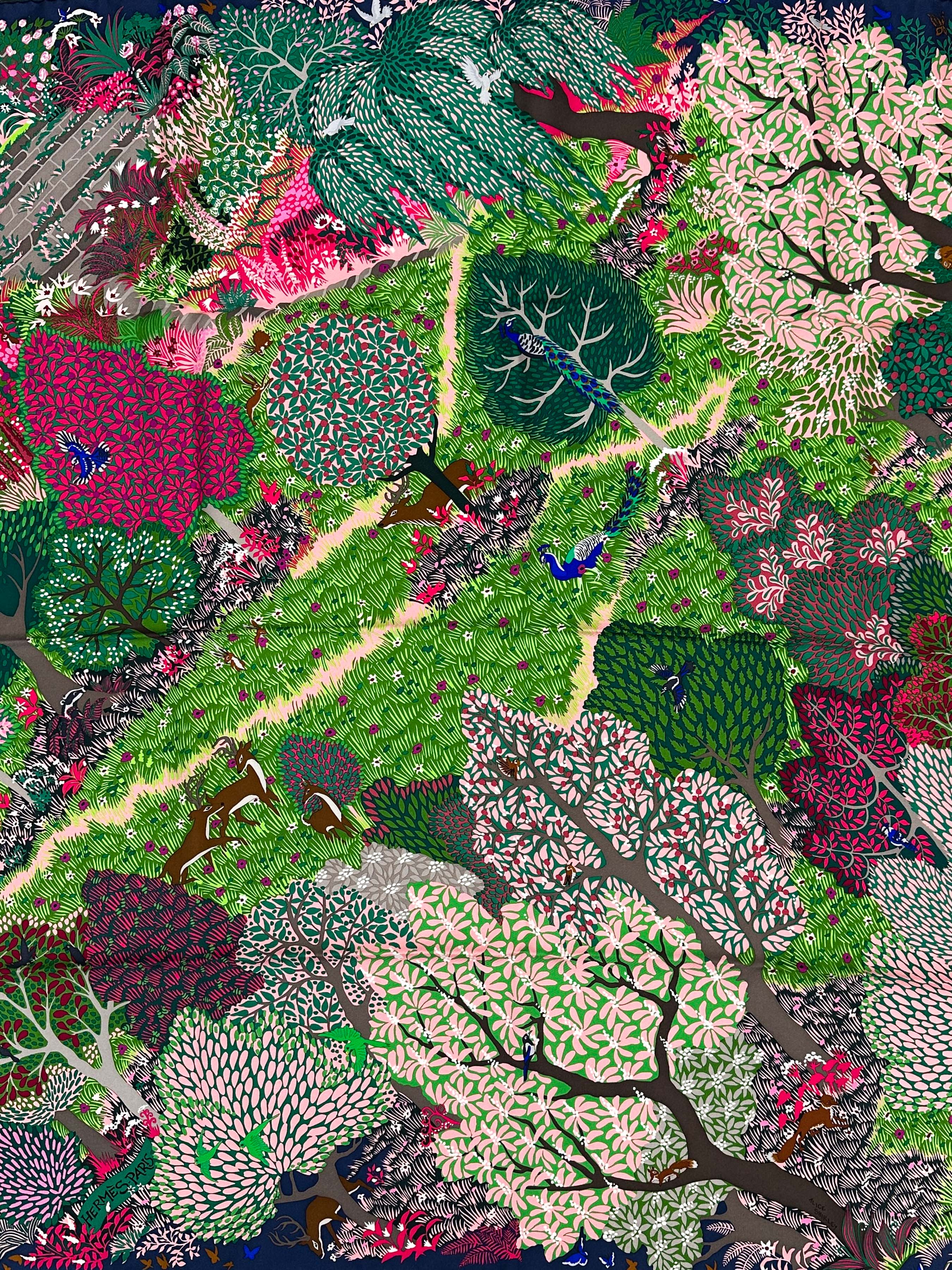 Hermès Dans un Jardin Anglais 90