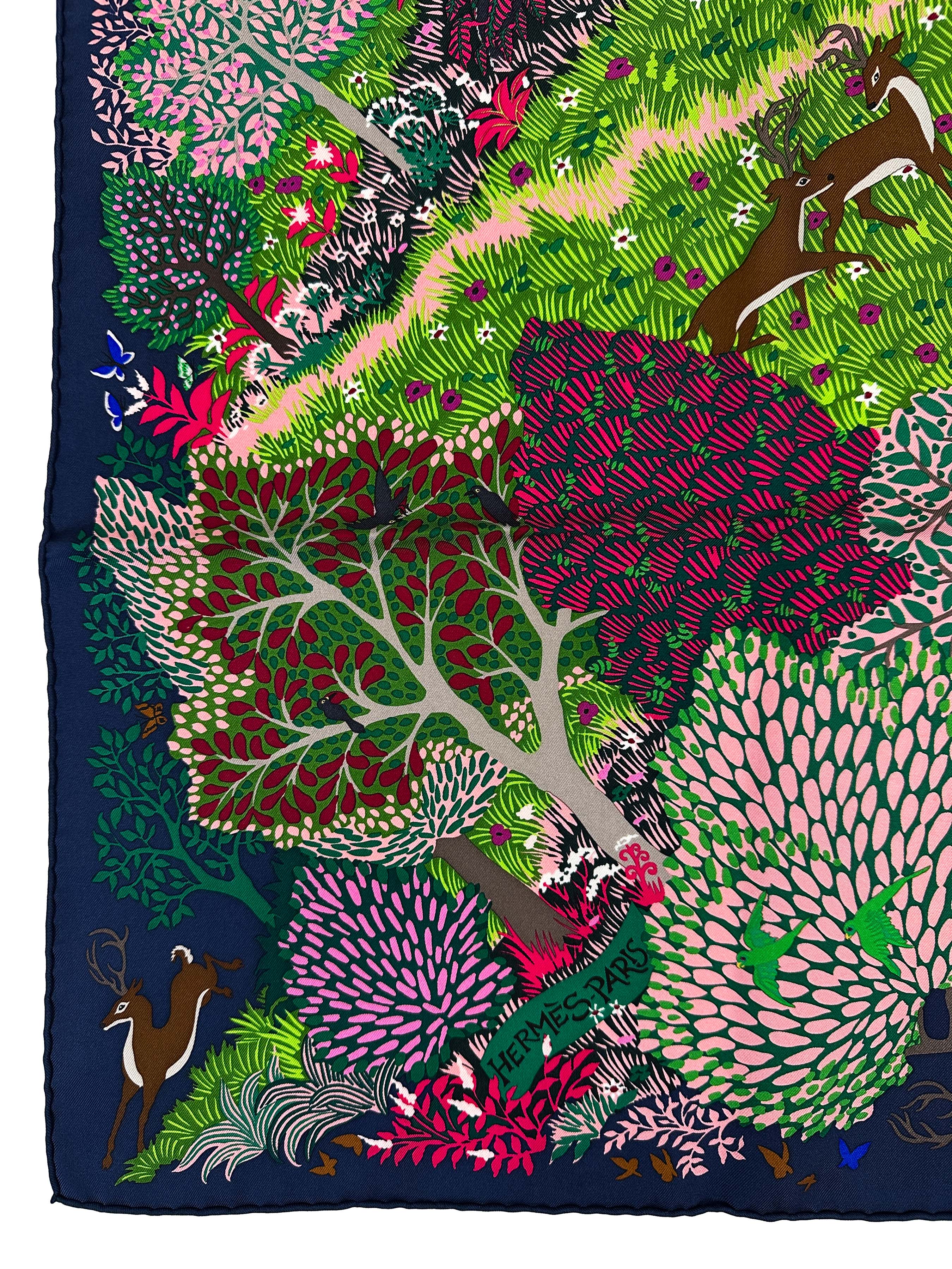Hermès Dans un Jardin Anglais 90