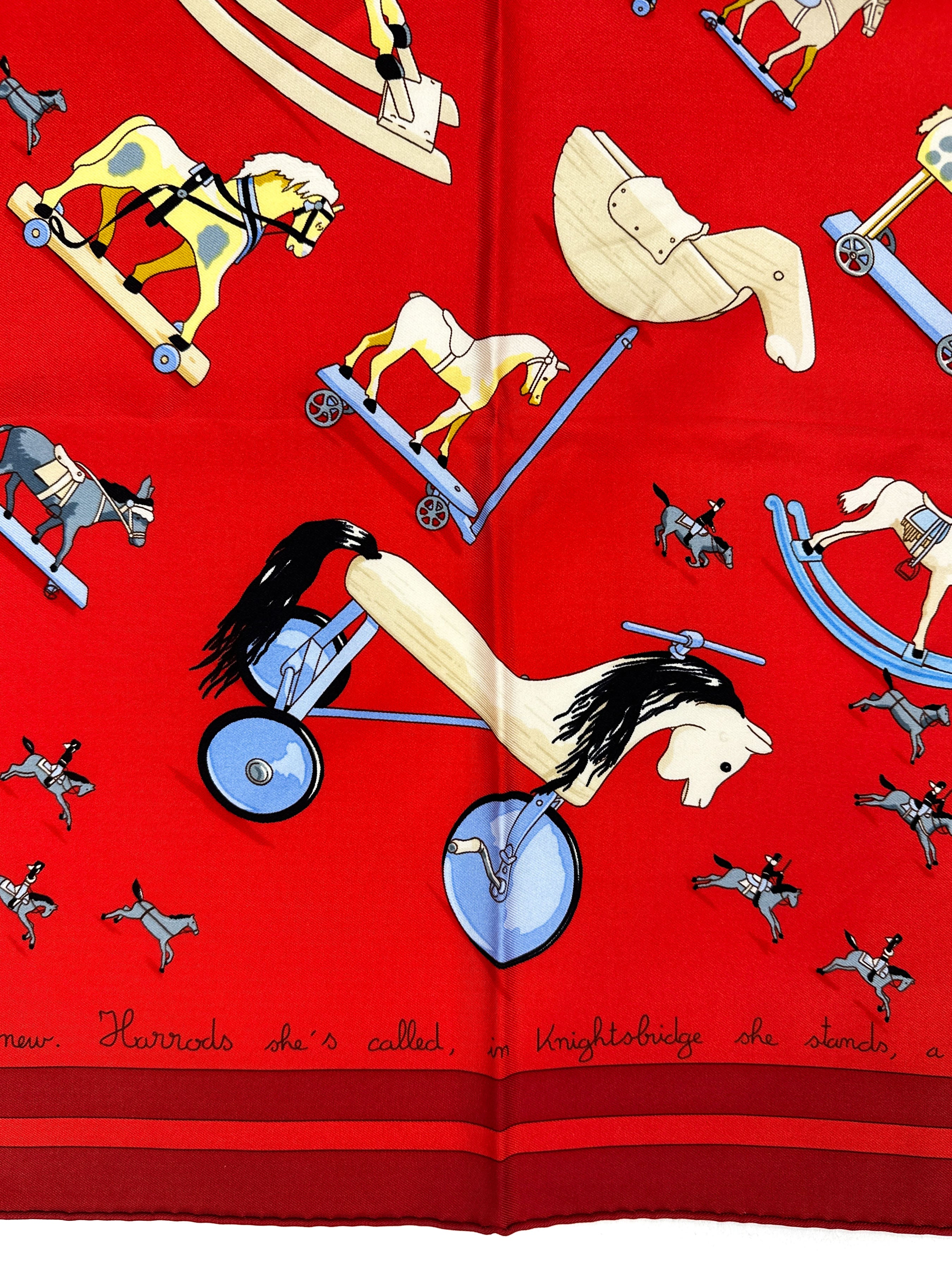 Hermès Raconte-Moi le Cheval Harrods Special Edition 90