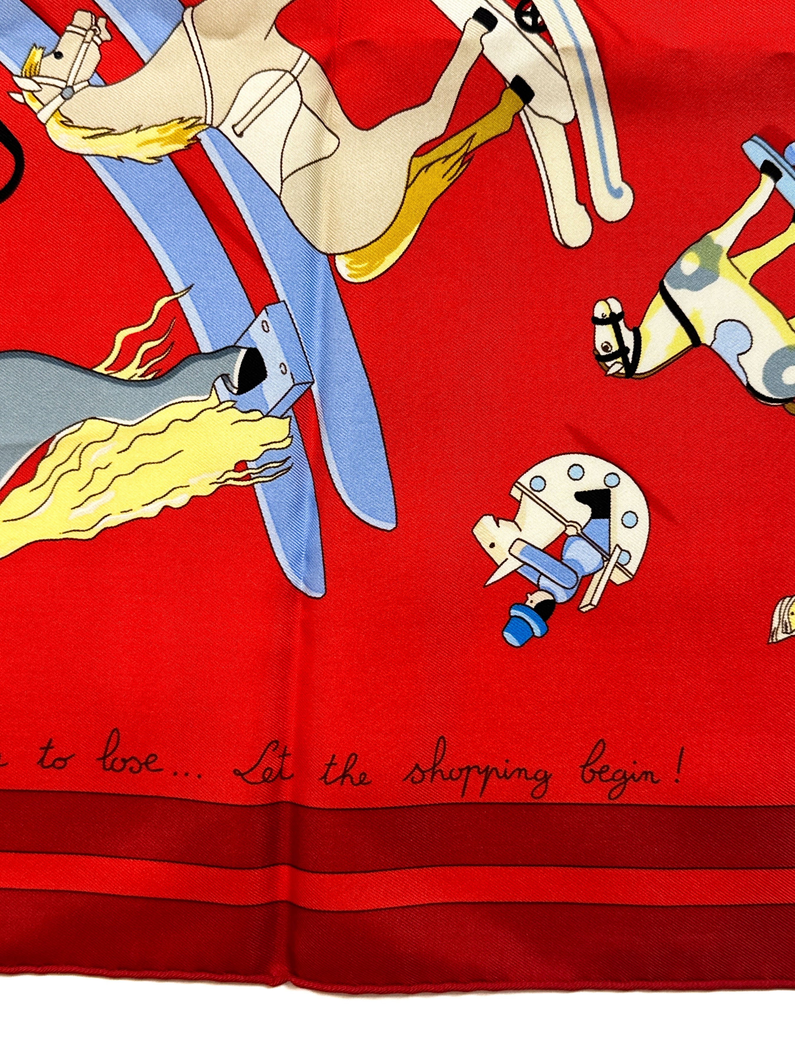 Hermès Raconte-Moi le Cheval Harrods Special Edition 90