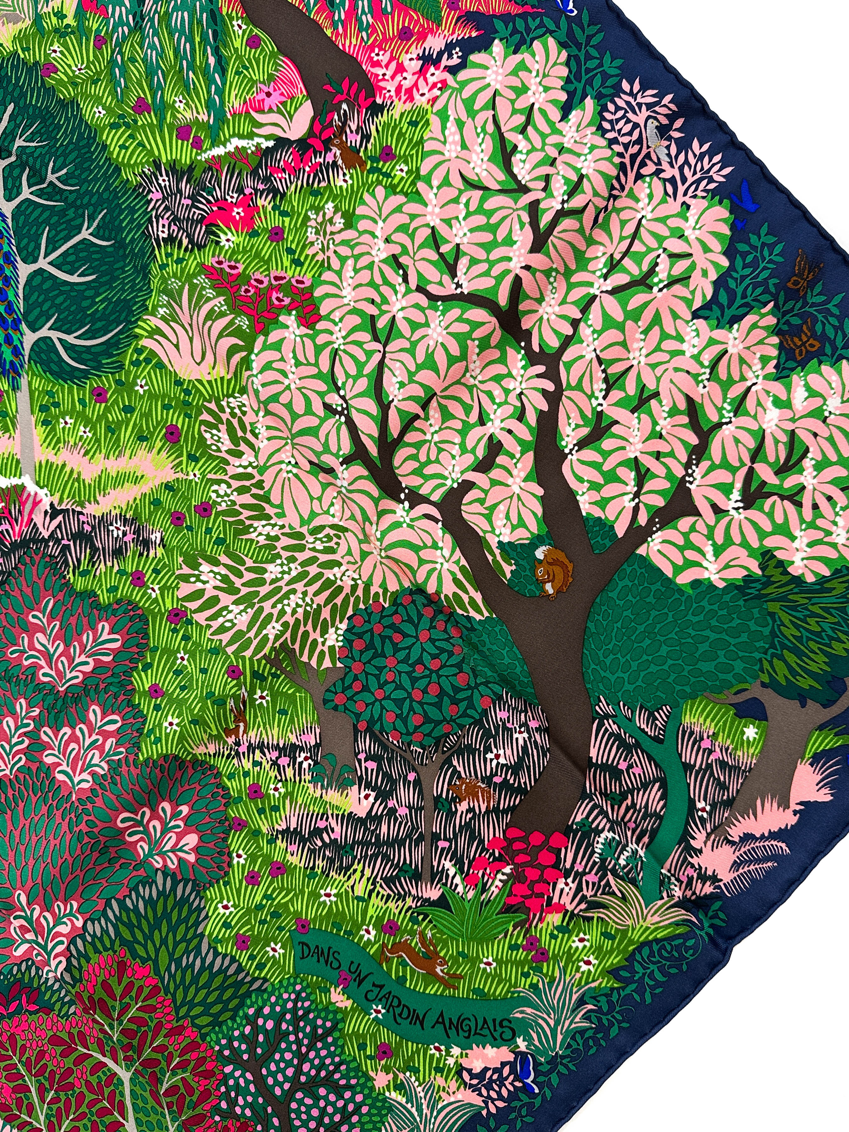 Hermès Dans un Jardin Anglais 90