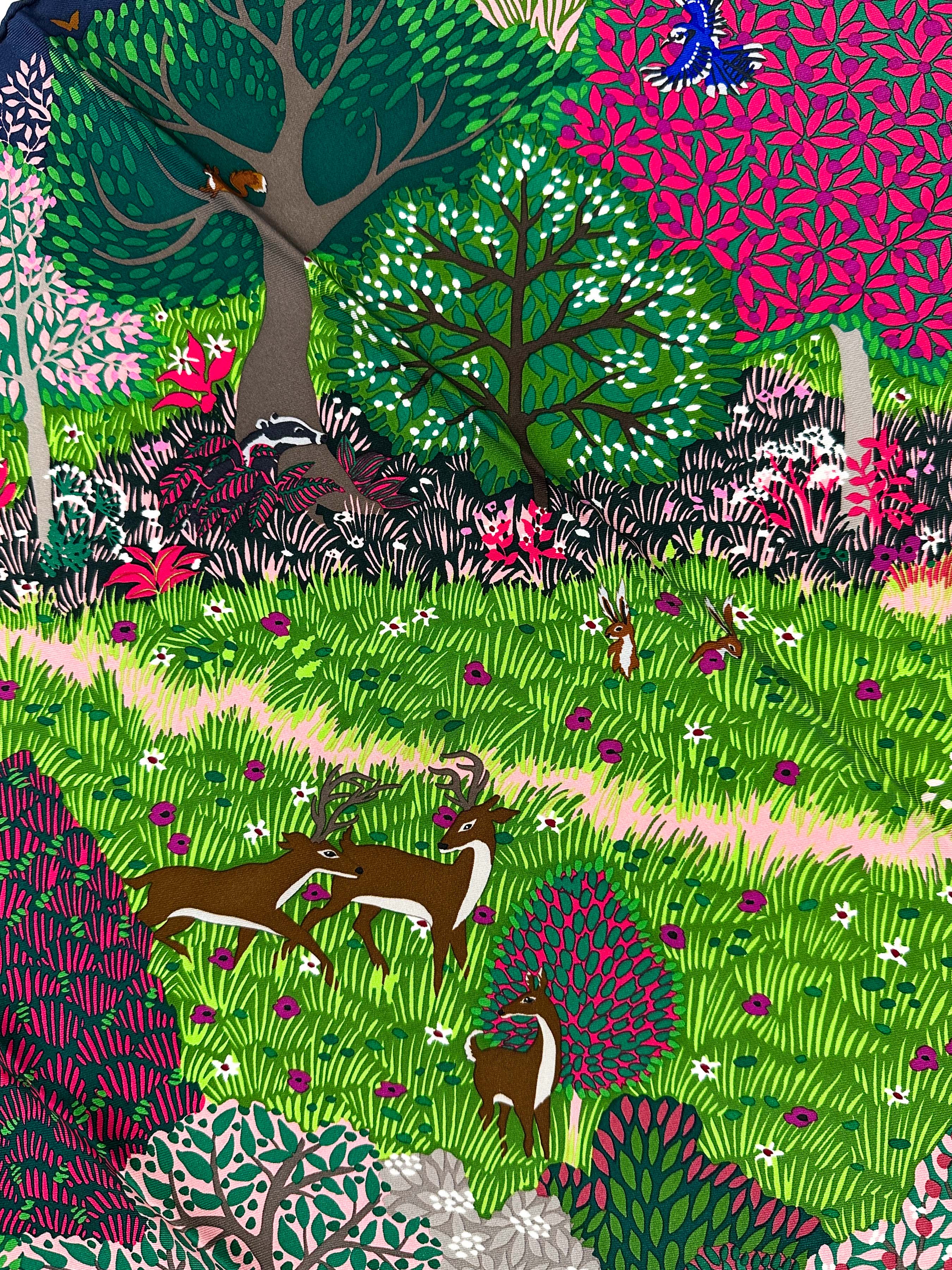 Hermès Dans un Jardin Anglais 90